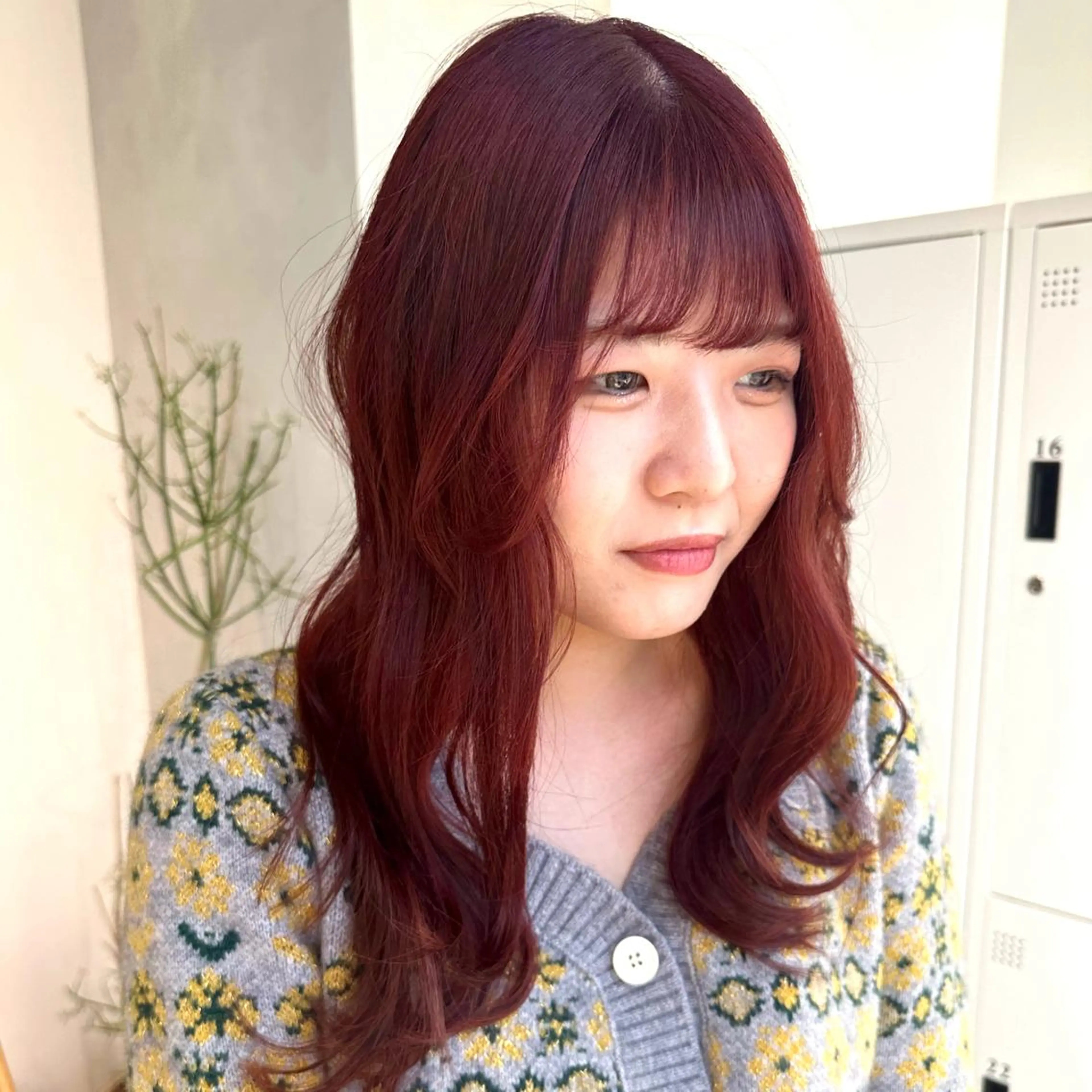 セミロング カラー ヘアカラー トリートメント デザインカラー/パー マ🦖外岡咲希🦖のヘアスタイル