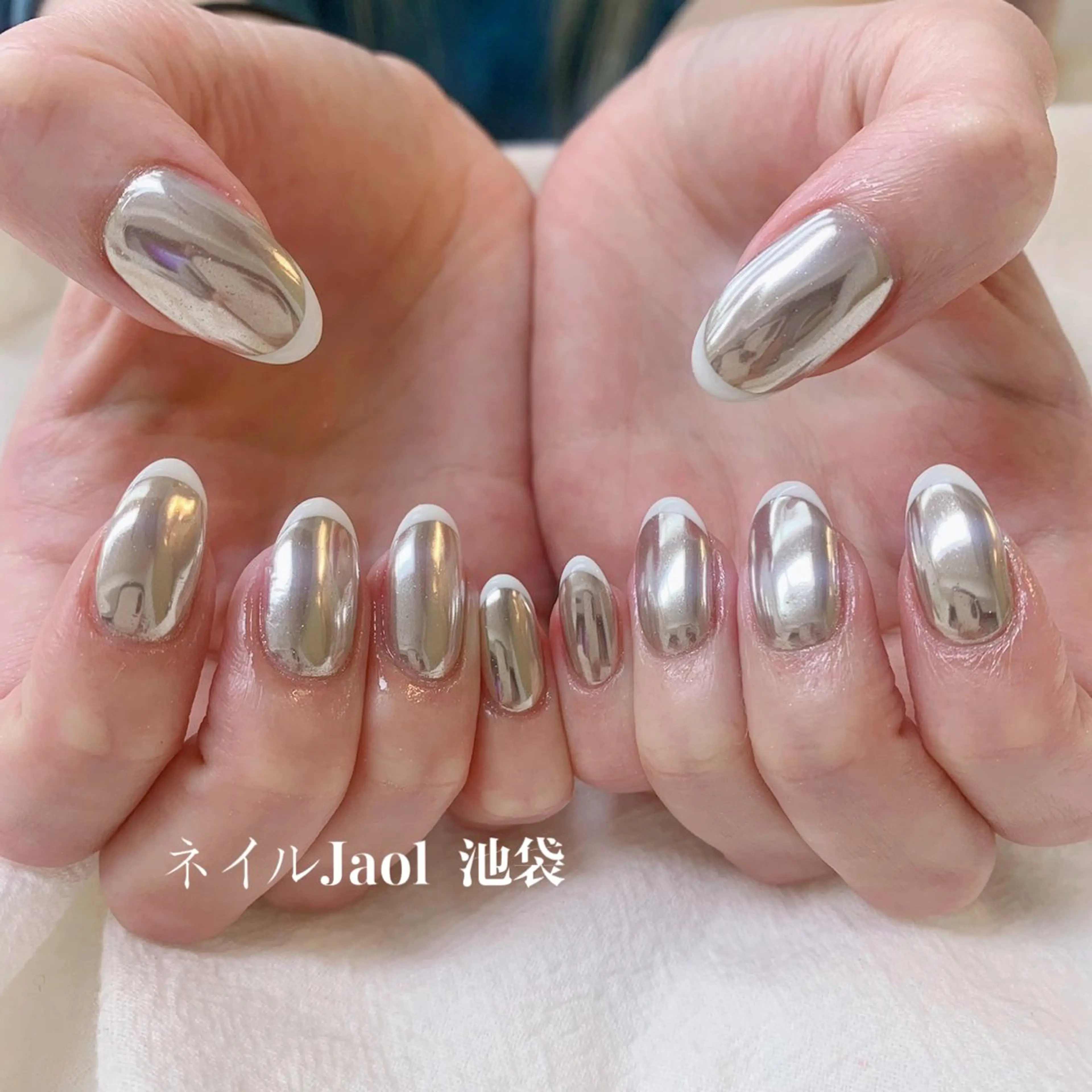 ミディアム ハンドネイル nail jaol池袋店所属・ネイルJaol 池袋のネイルデザイン