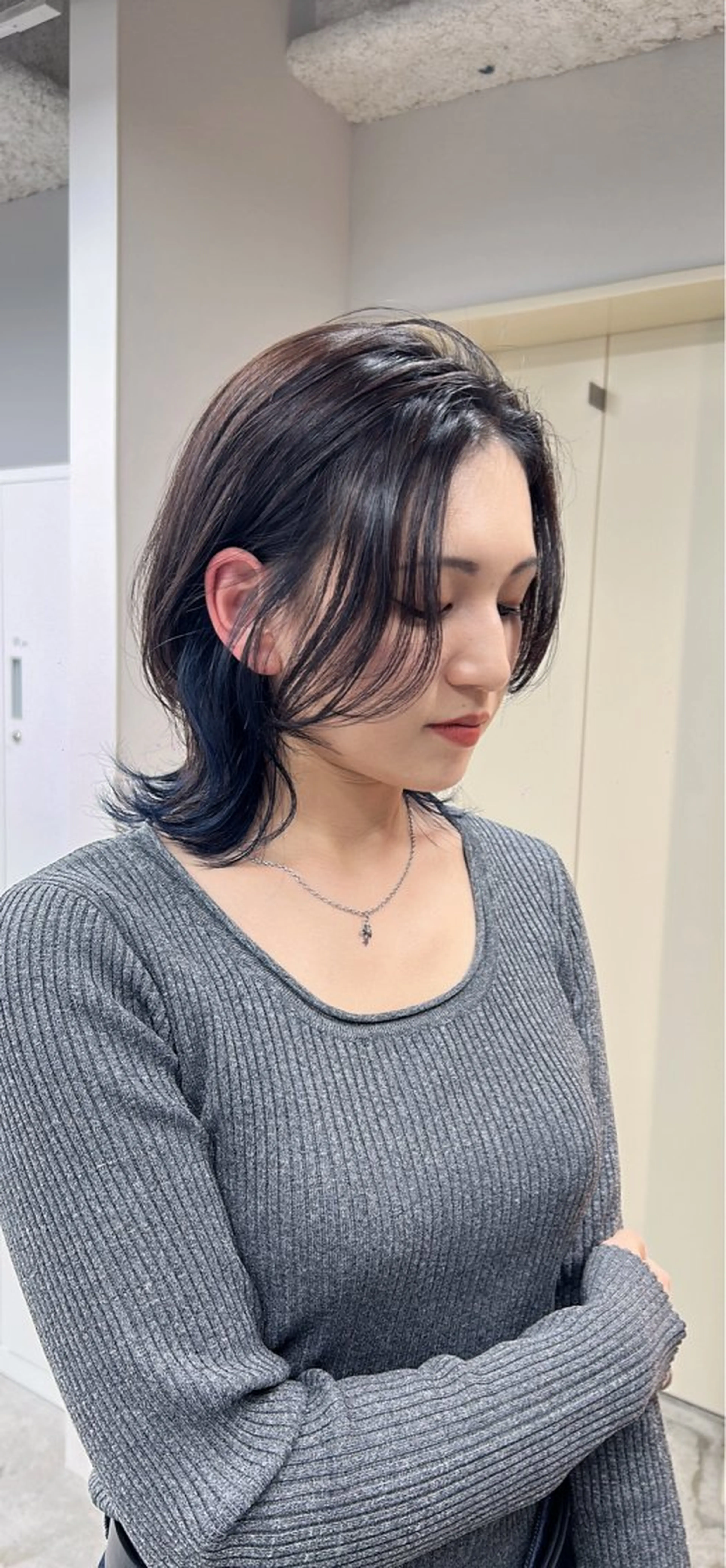 カラー ヘアカラー GiseL さあや博多ハイトーンのヘアスタイル