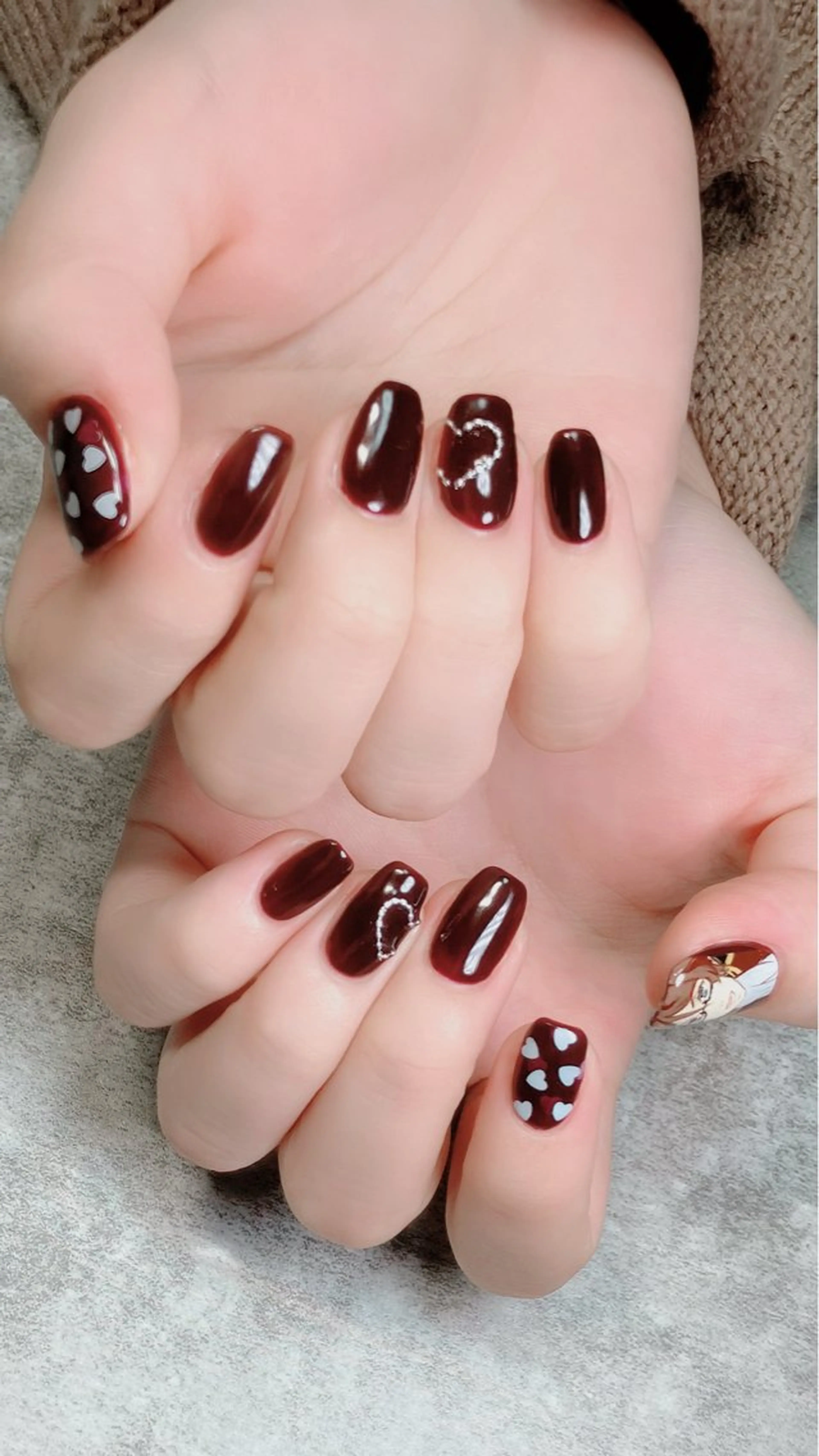 ネイル ハンドネイル ハンドケア haleyume所属・shino🌟 痛ネイルのネイルデザイン