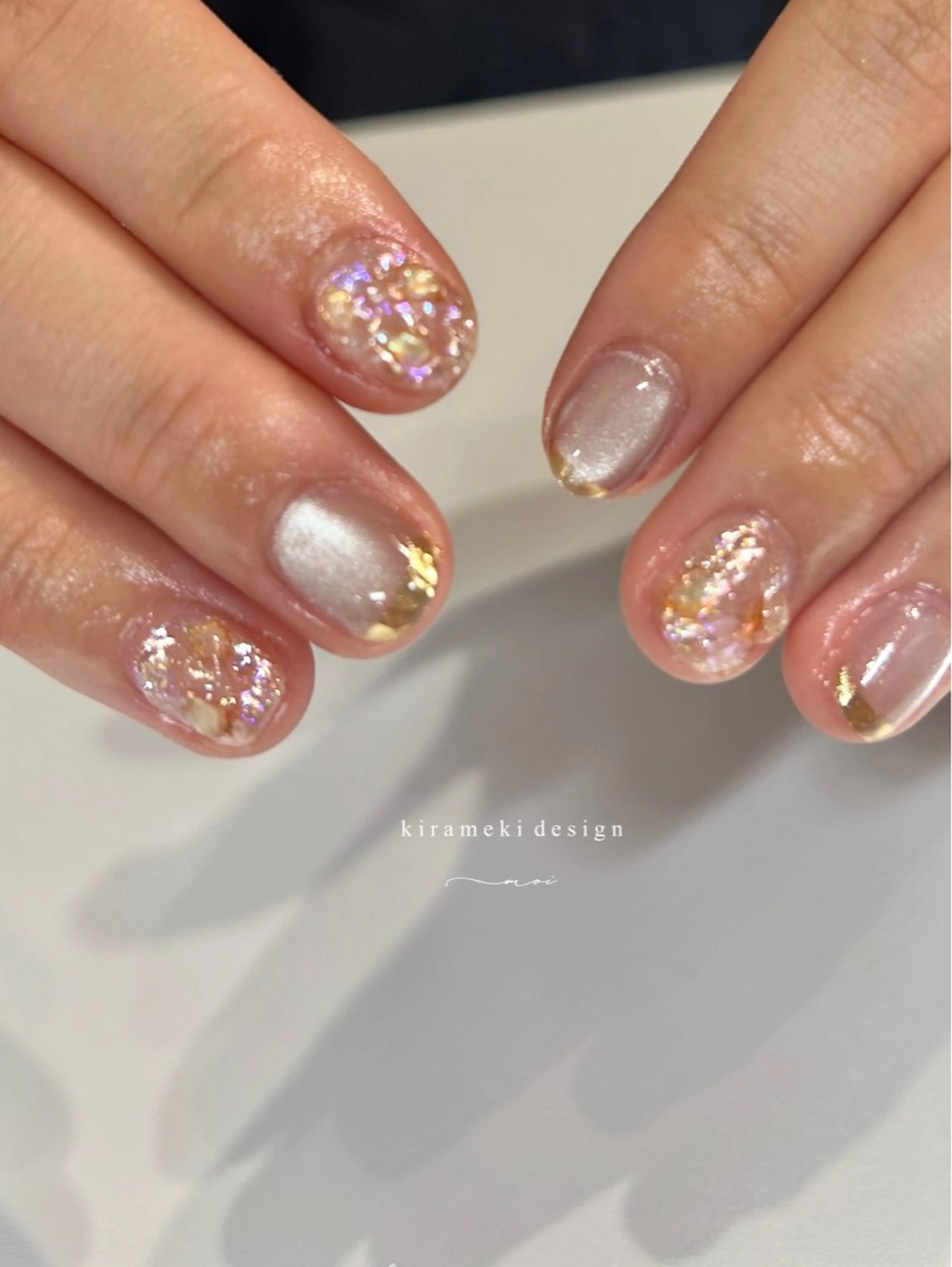 ネイル 春ネイル nail salon moiのネイルデザイン