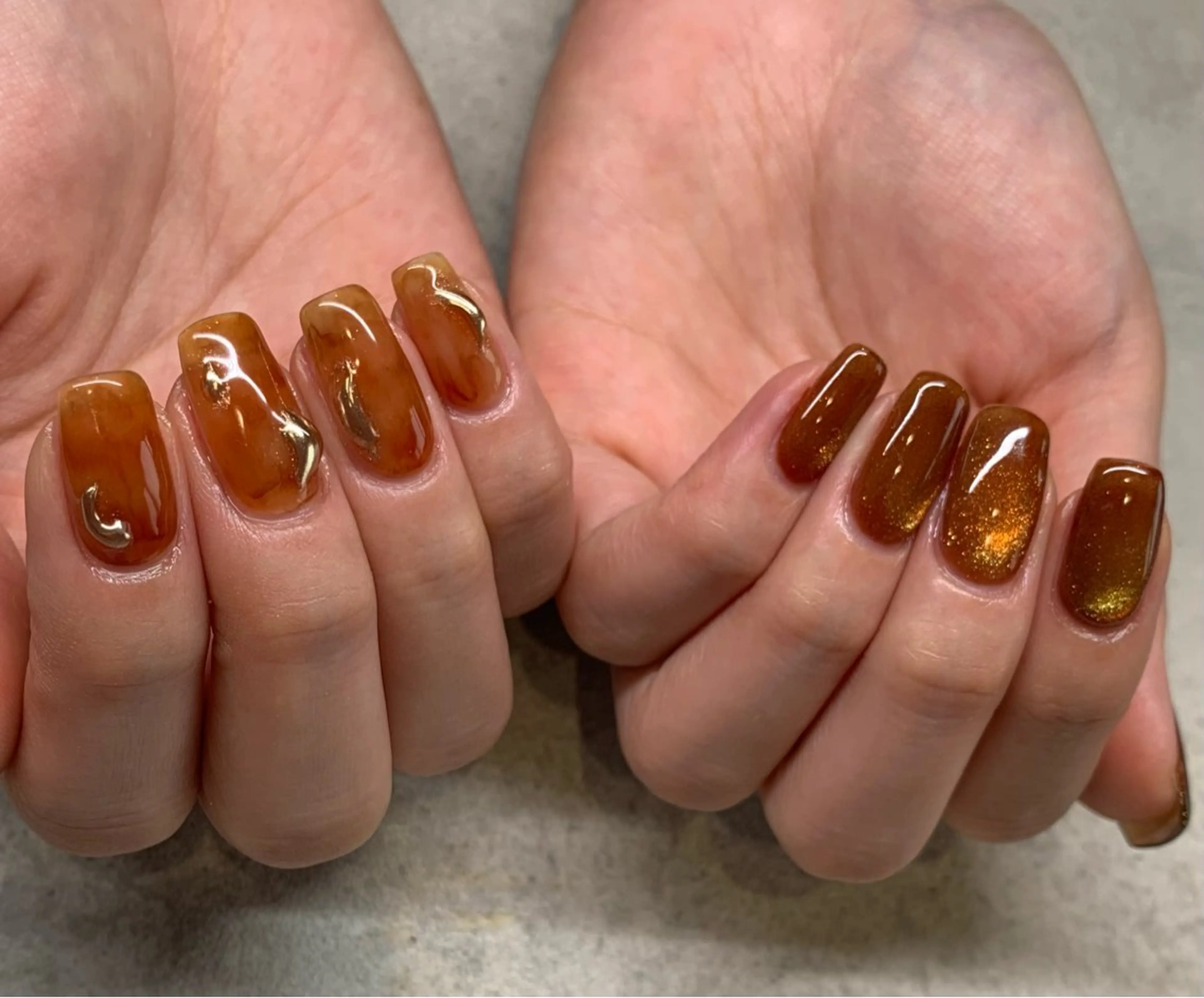 ネイル フラッシュネイル マグネットネイル ニュアンスネイル オフィスネイル シンプルネイル ハンドネイル sufu. nail YUKIのネイルデザイン