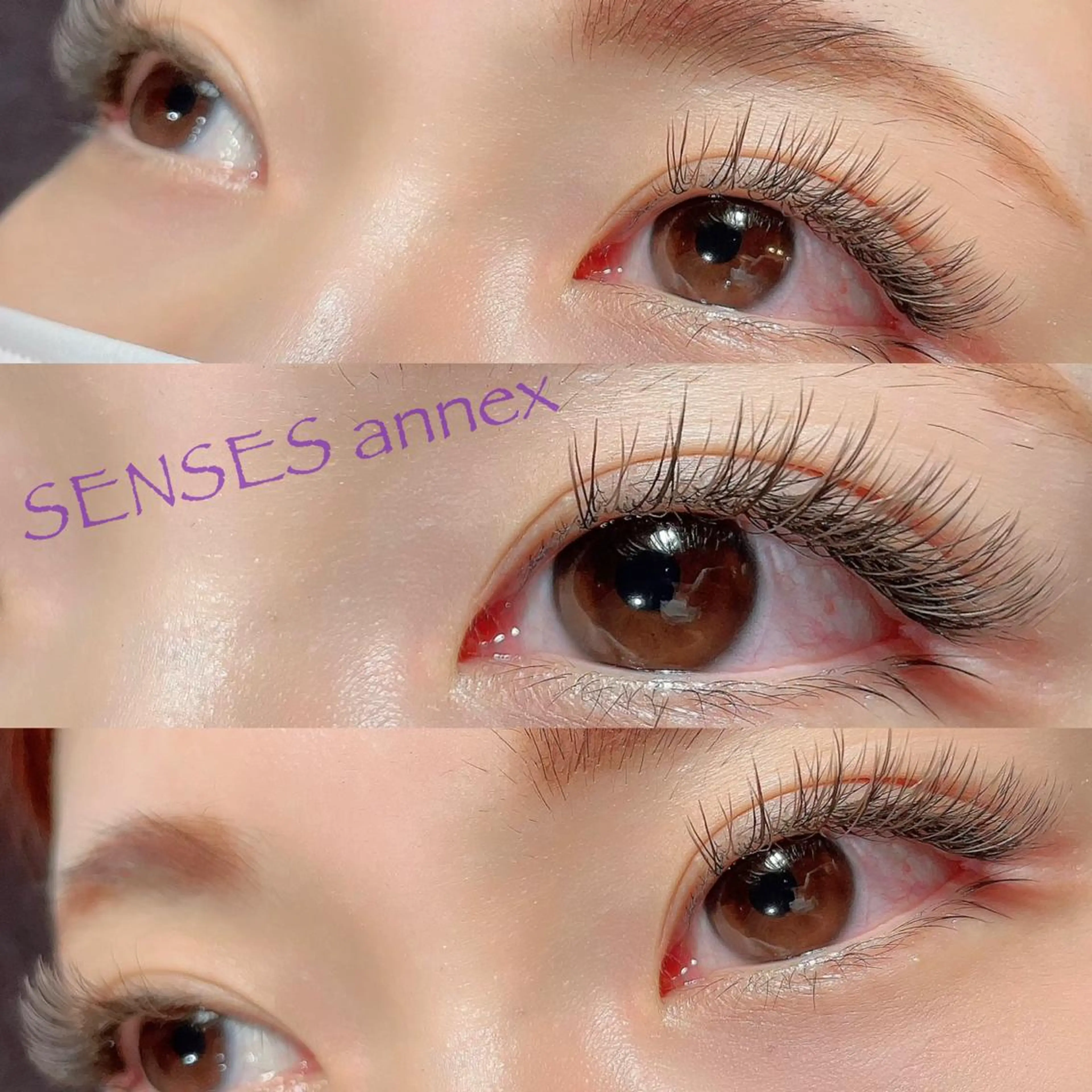 マツエク・マツパ カラーマツエク マツエク SENSES_ WAKAのマツエク・マツパデザイン