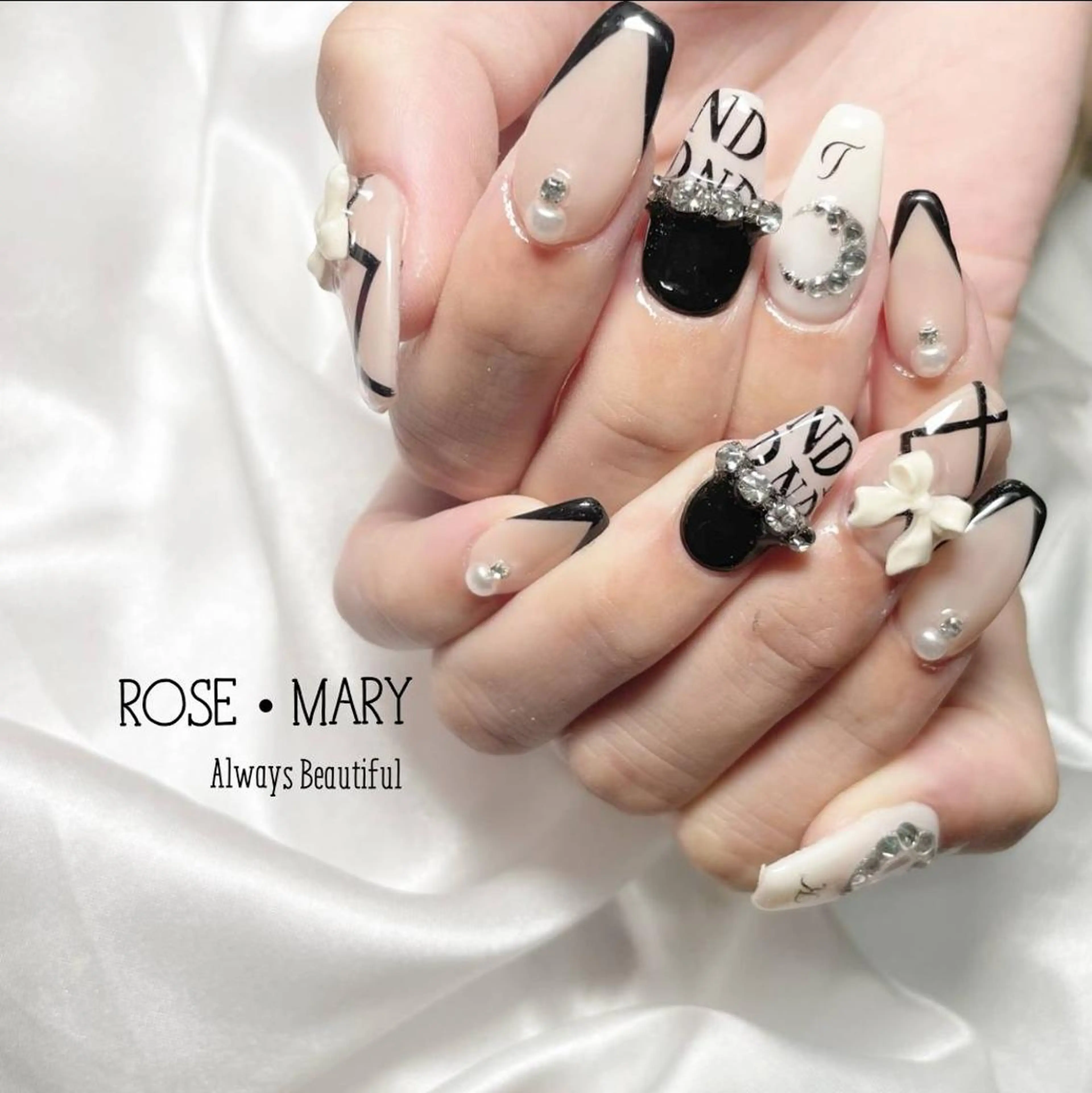 ネイル ハンドネイル ROSE・ MARY 鈴木のネイルデザイン