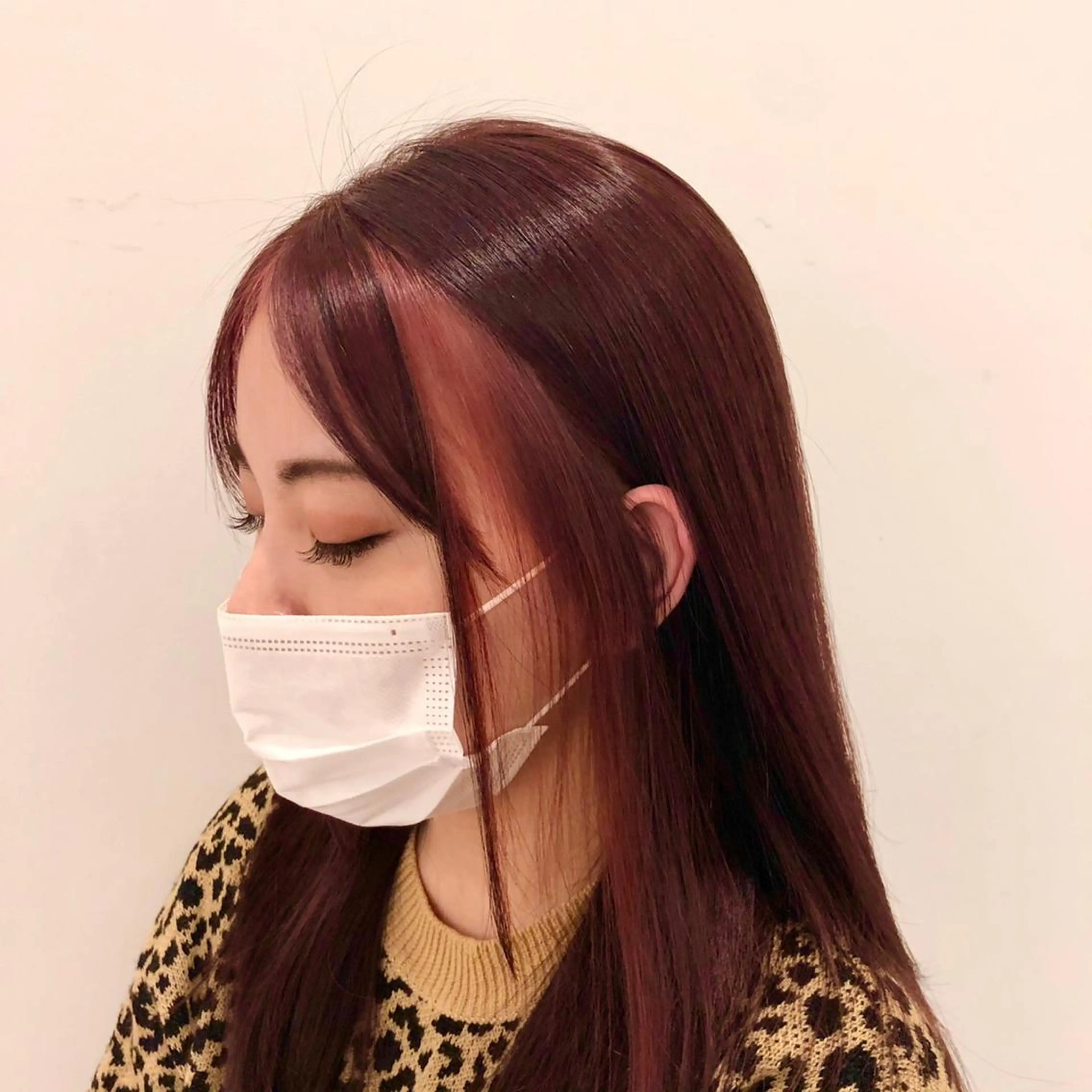 ロング ヘアカラー LEVIJU なつみのヘアスタイル