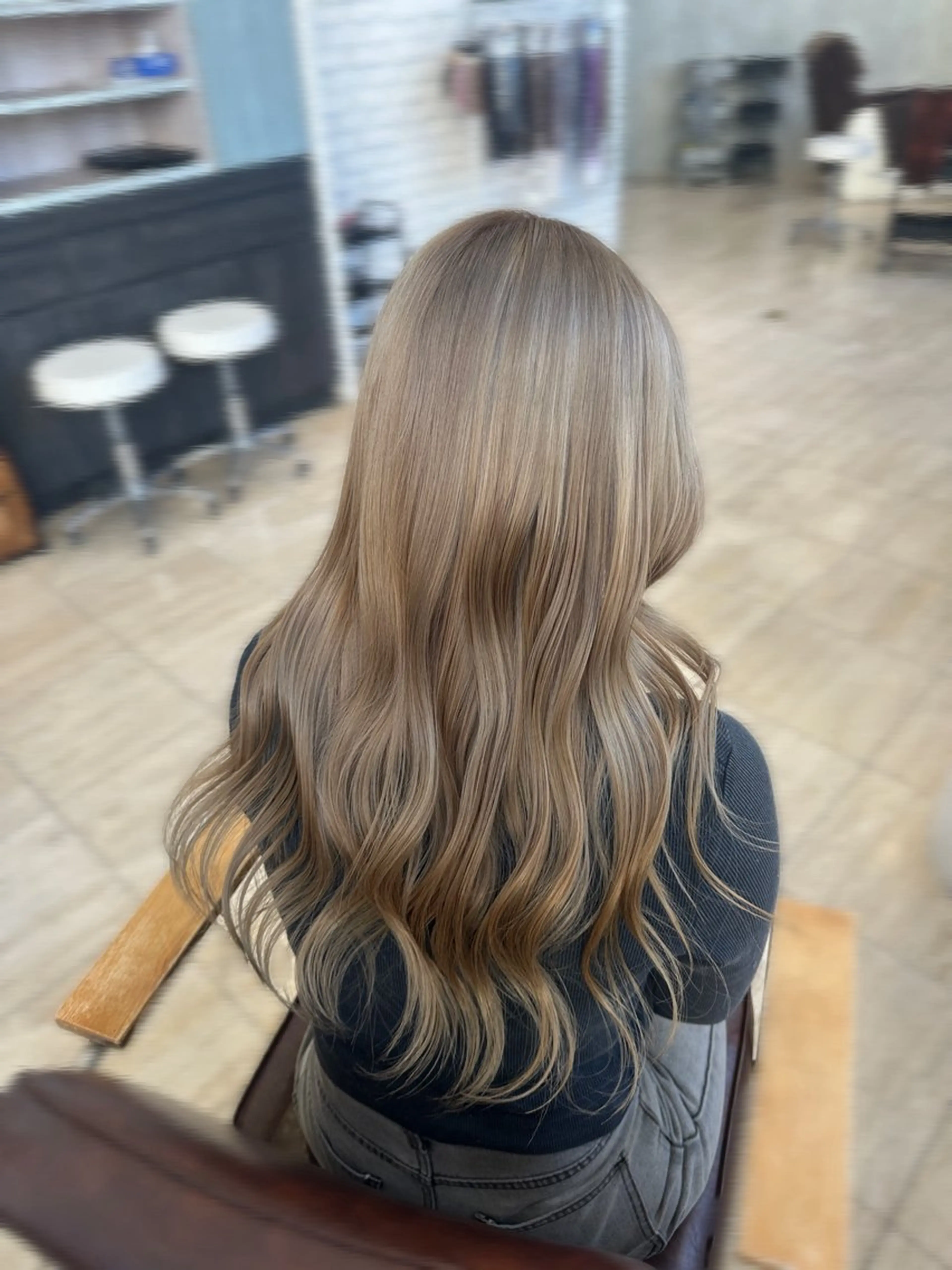 ロング ヘアカラー hair make belle【ヘアーメイクベル】所属・belle/ karin💠のヘアスタイル