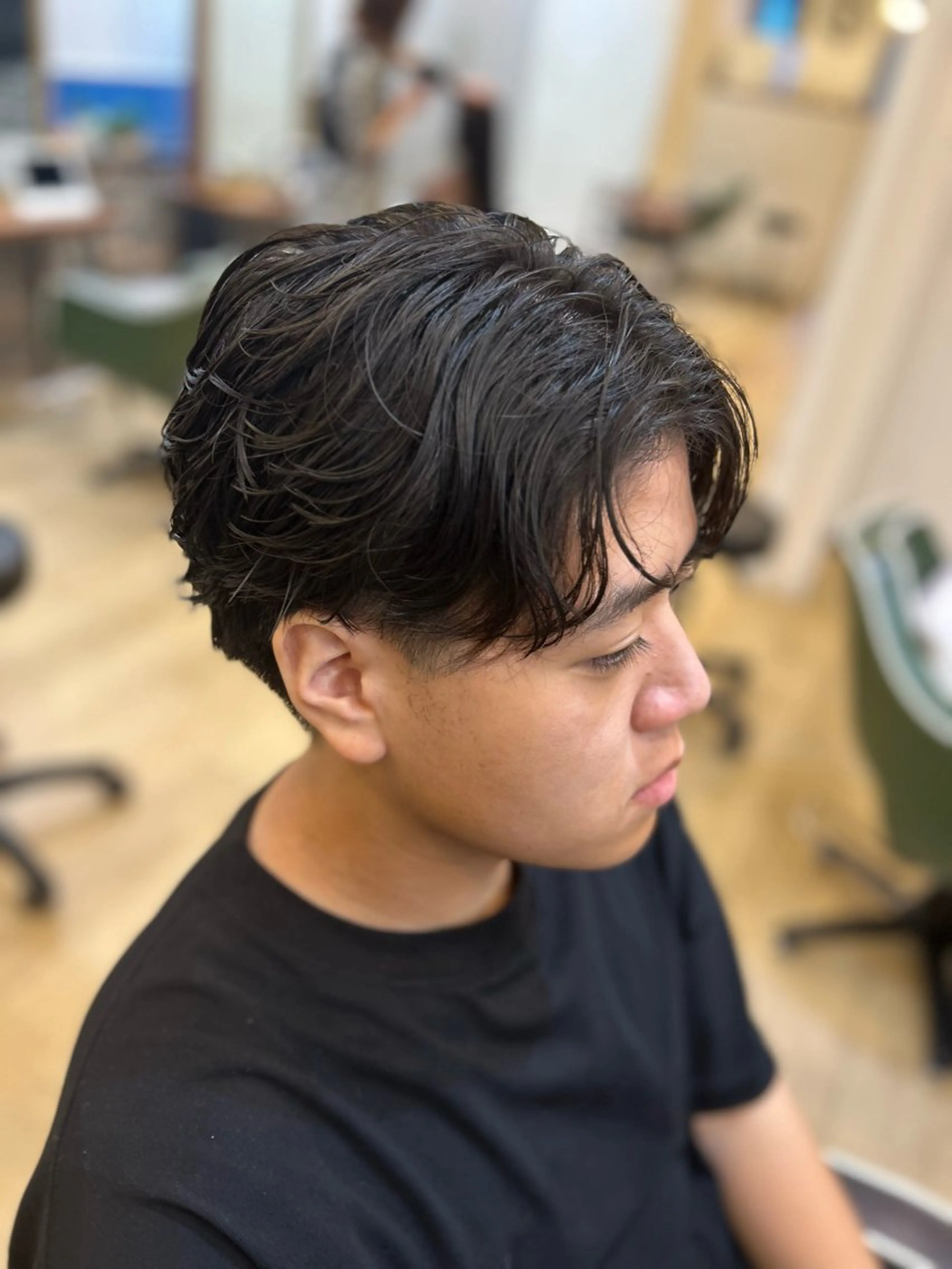 ショート パーマ カット パーマ トリートメント 🫧Agu gina /Yusei🦋のヘアスタイル