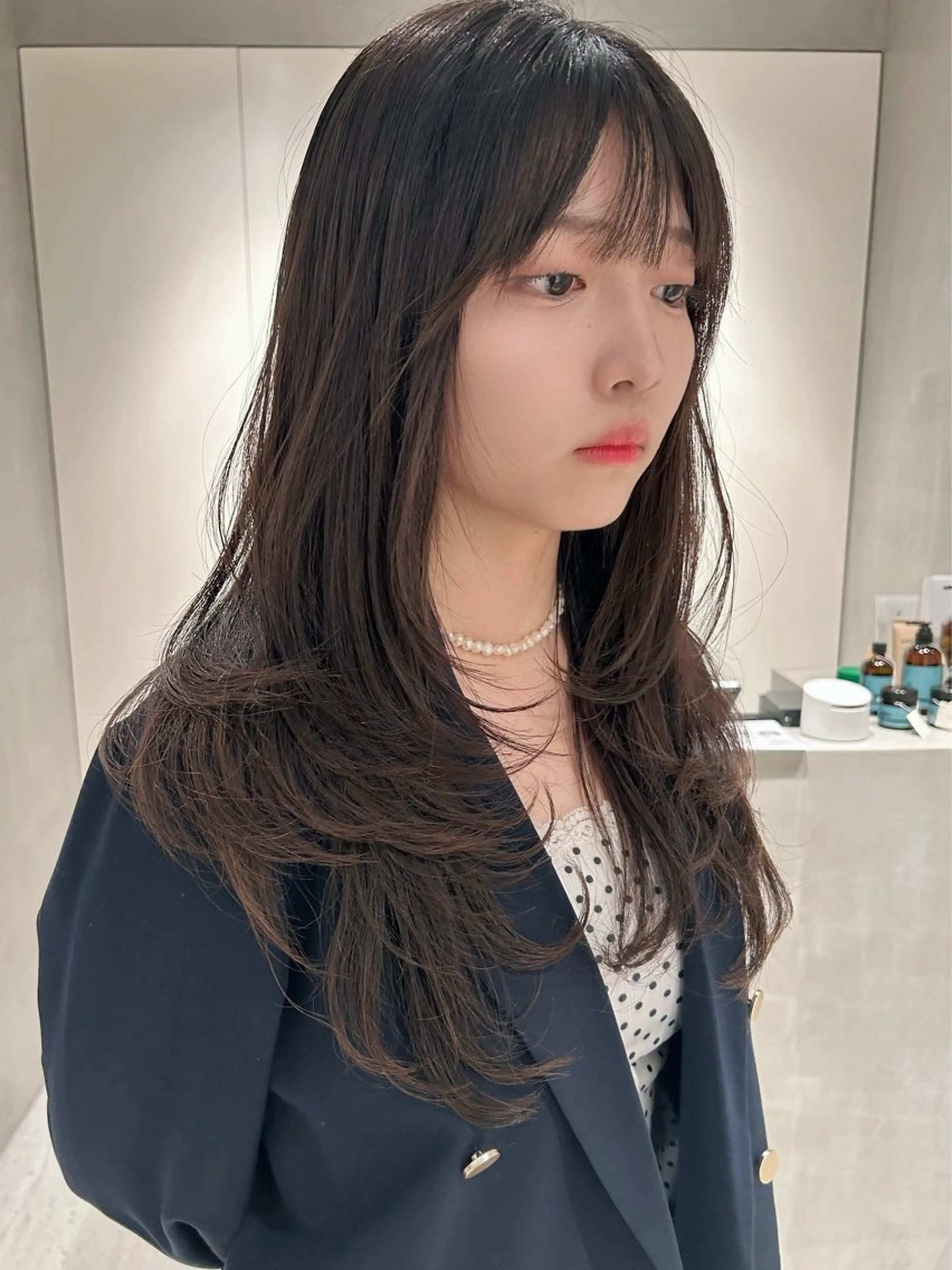 ロング カラー カット ヘアカラー トリートメント techné所属・【techné】田丸 翔大のヘアスタイル