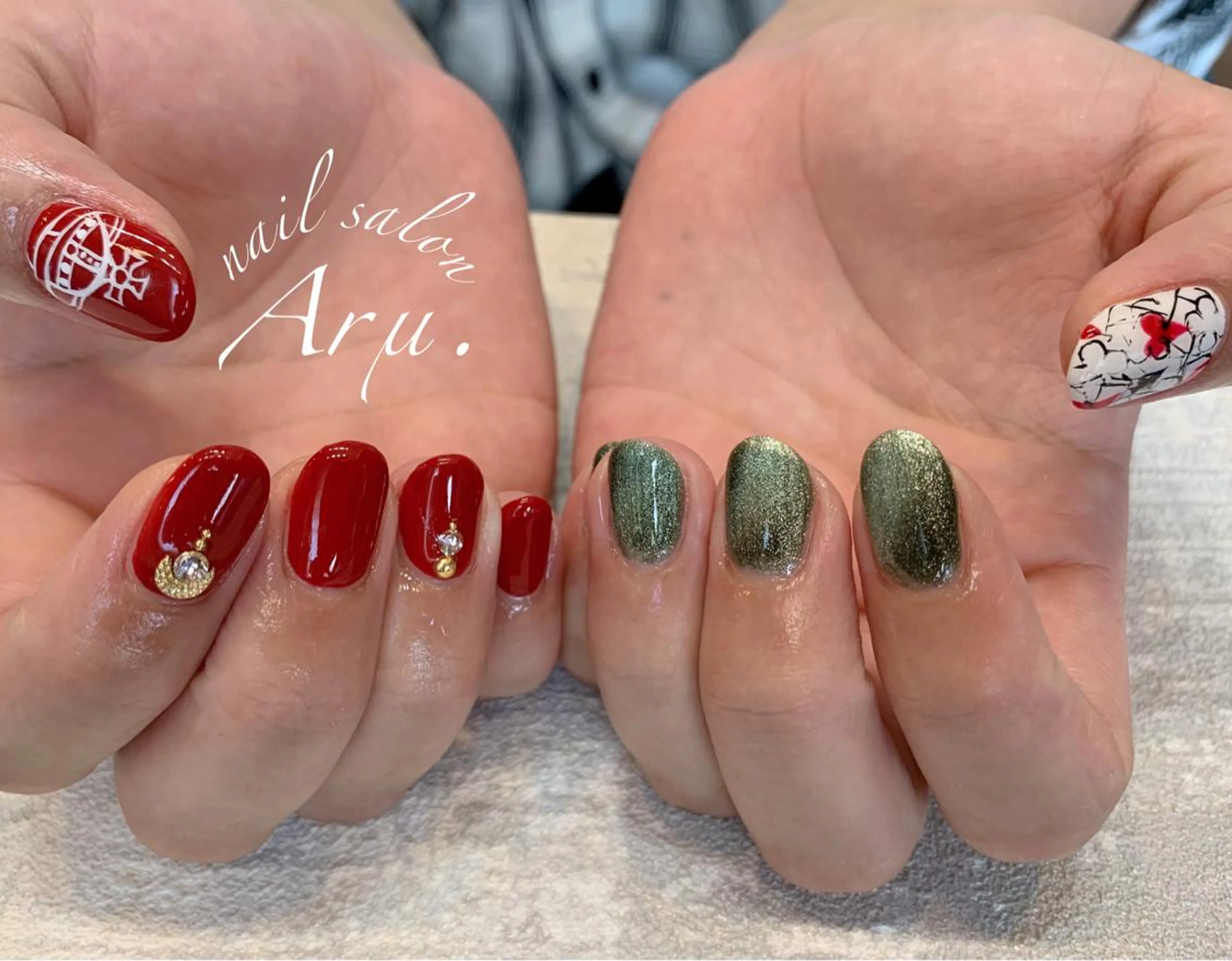 ネイル nail salon Arμ.のネイルデザイン