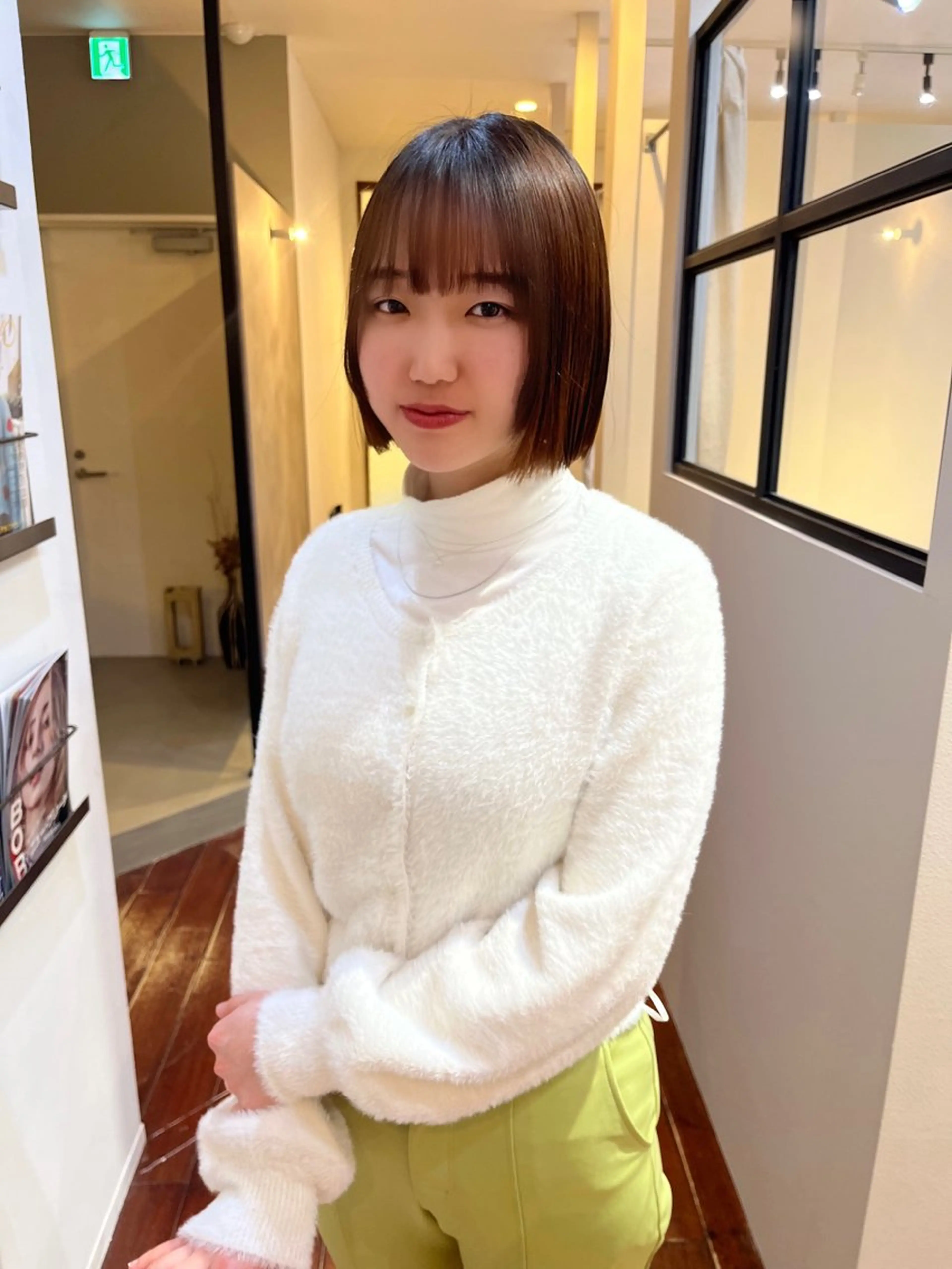 ミディアム カット bico所属・杉原 駿亮のヘアスタイル