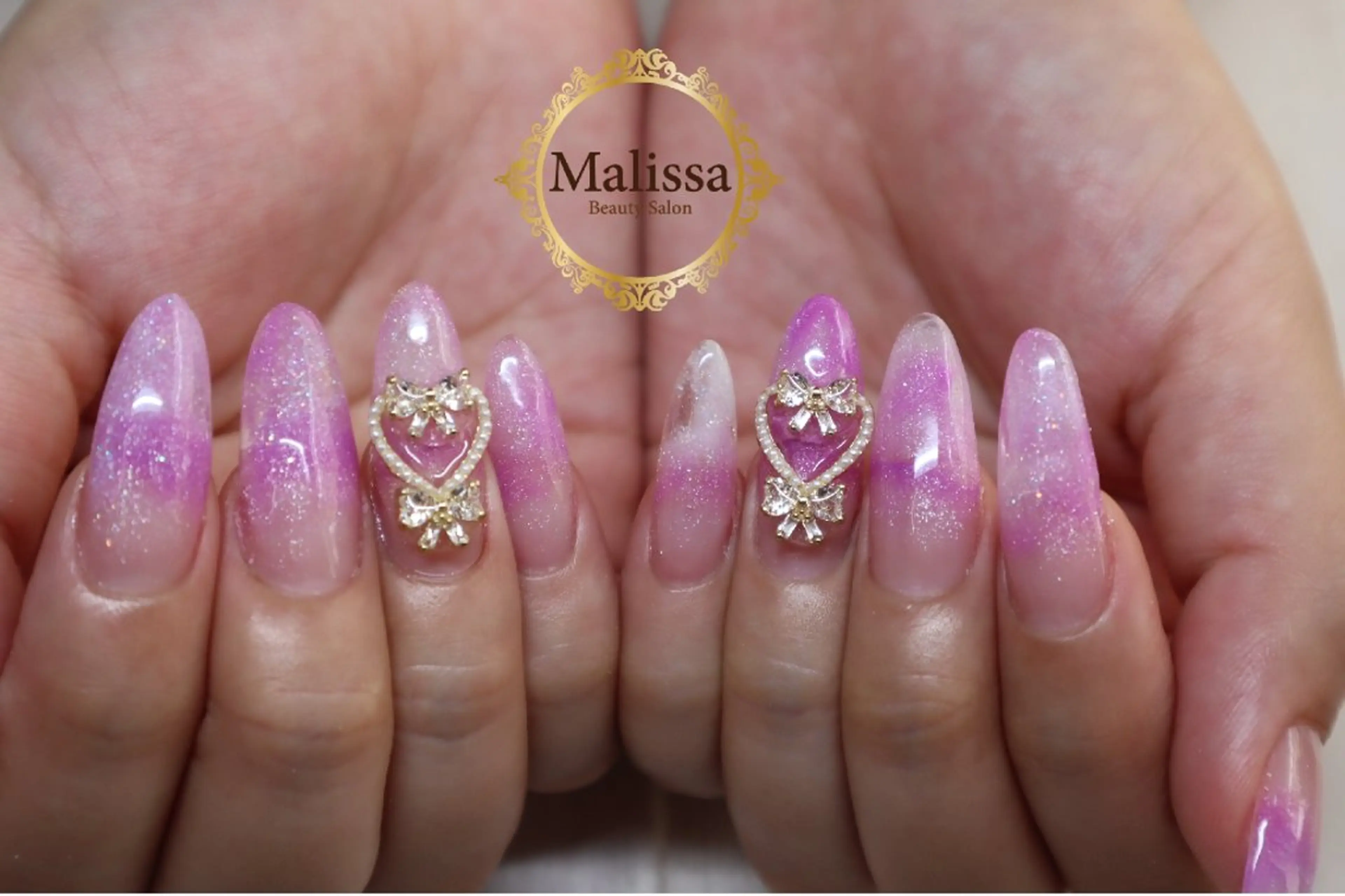 ネイル クリアネイル 大理石ネイル(マーブル) スカルプネイル ハンドネイル Beauty Salon Malissa所属・Malissa　 スカルプ&深爪歓迎◎のネイルデザイン