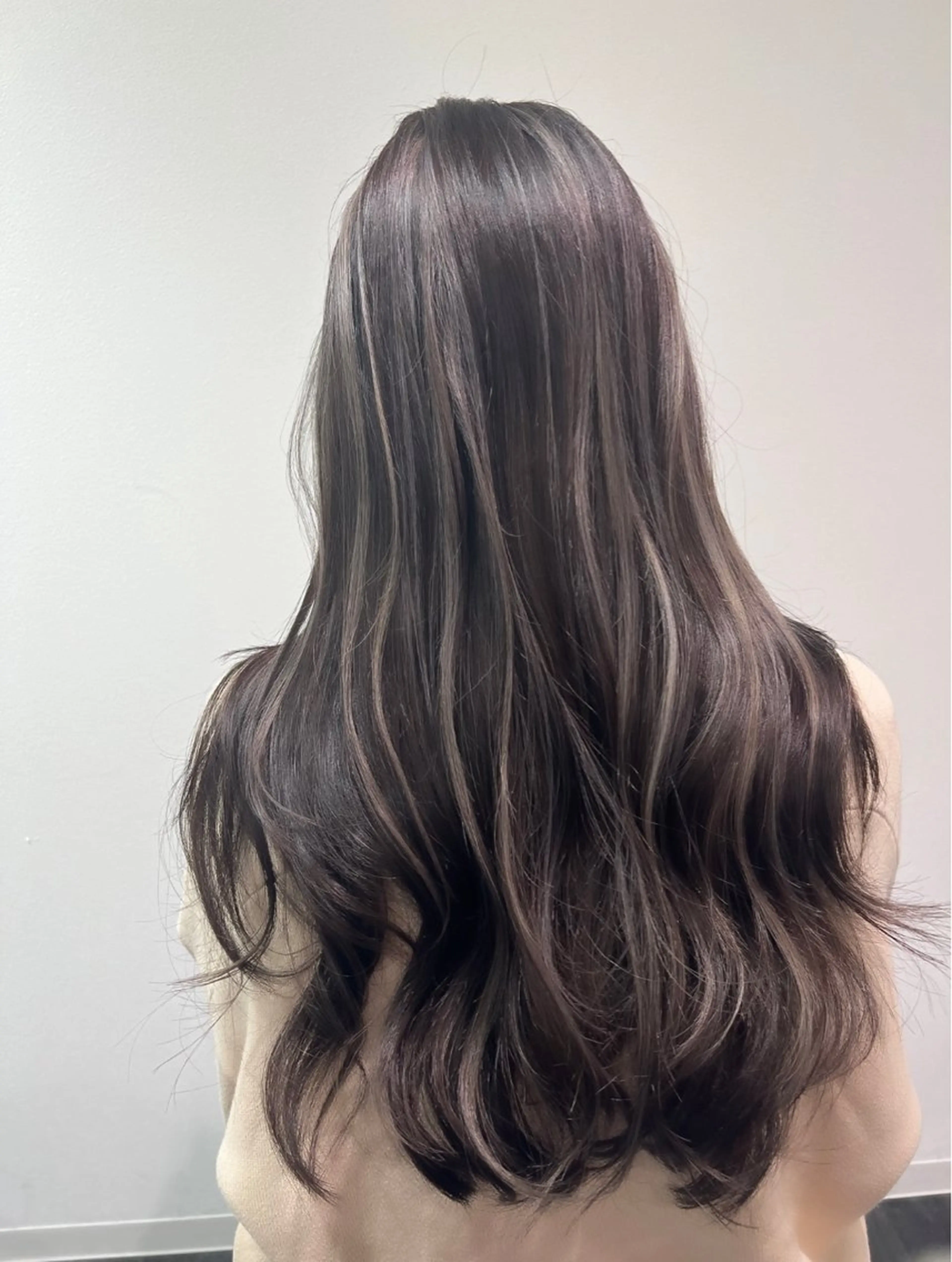 カラー カット ヘアカラー レイヤーカット 早崎太生のヘアスタイル