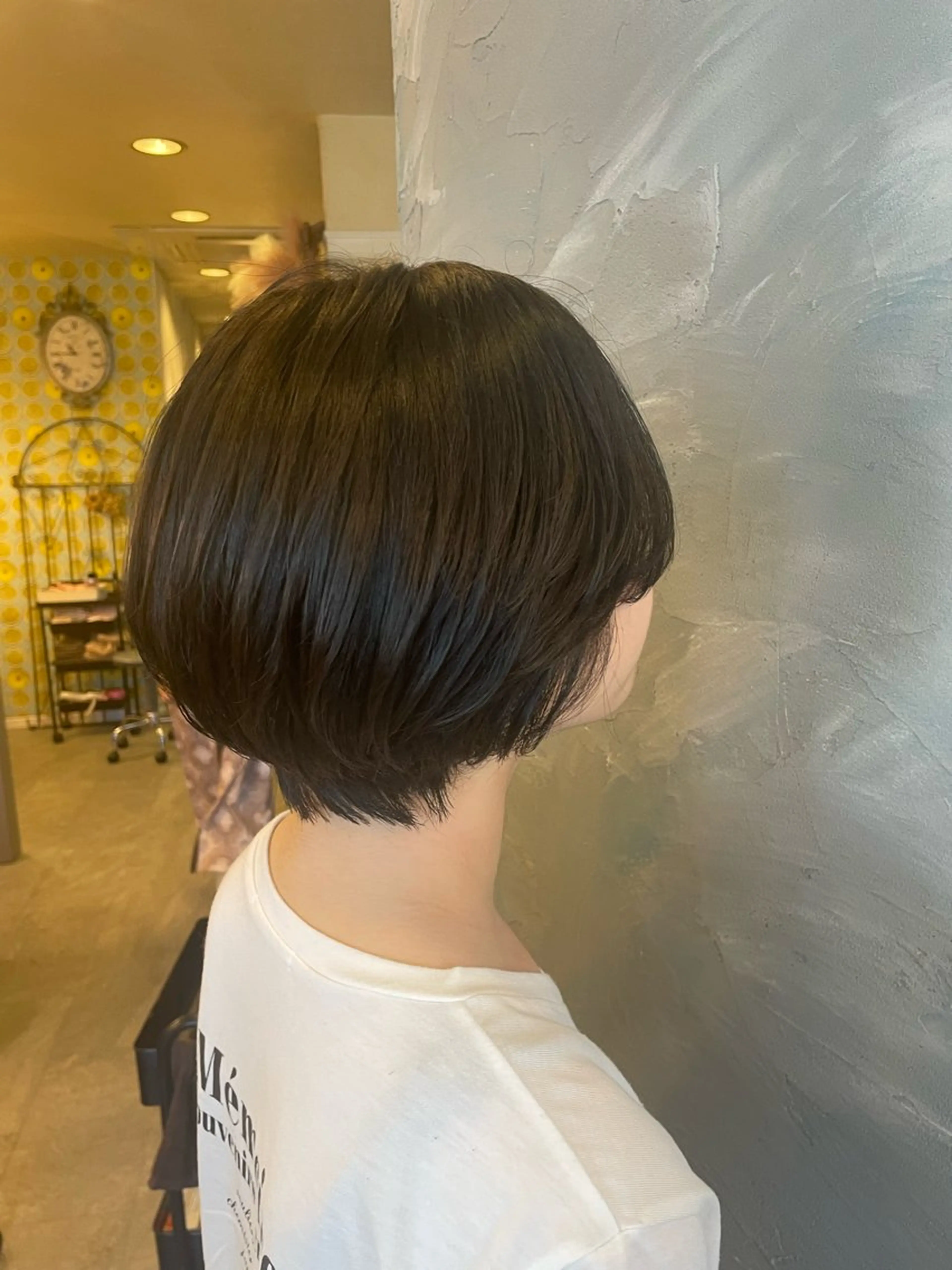 ショート ショートボブ ボブ 学生 ショートヘア カット hair  make echo所属・hair make echo滿木あい花のヘアスタイル