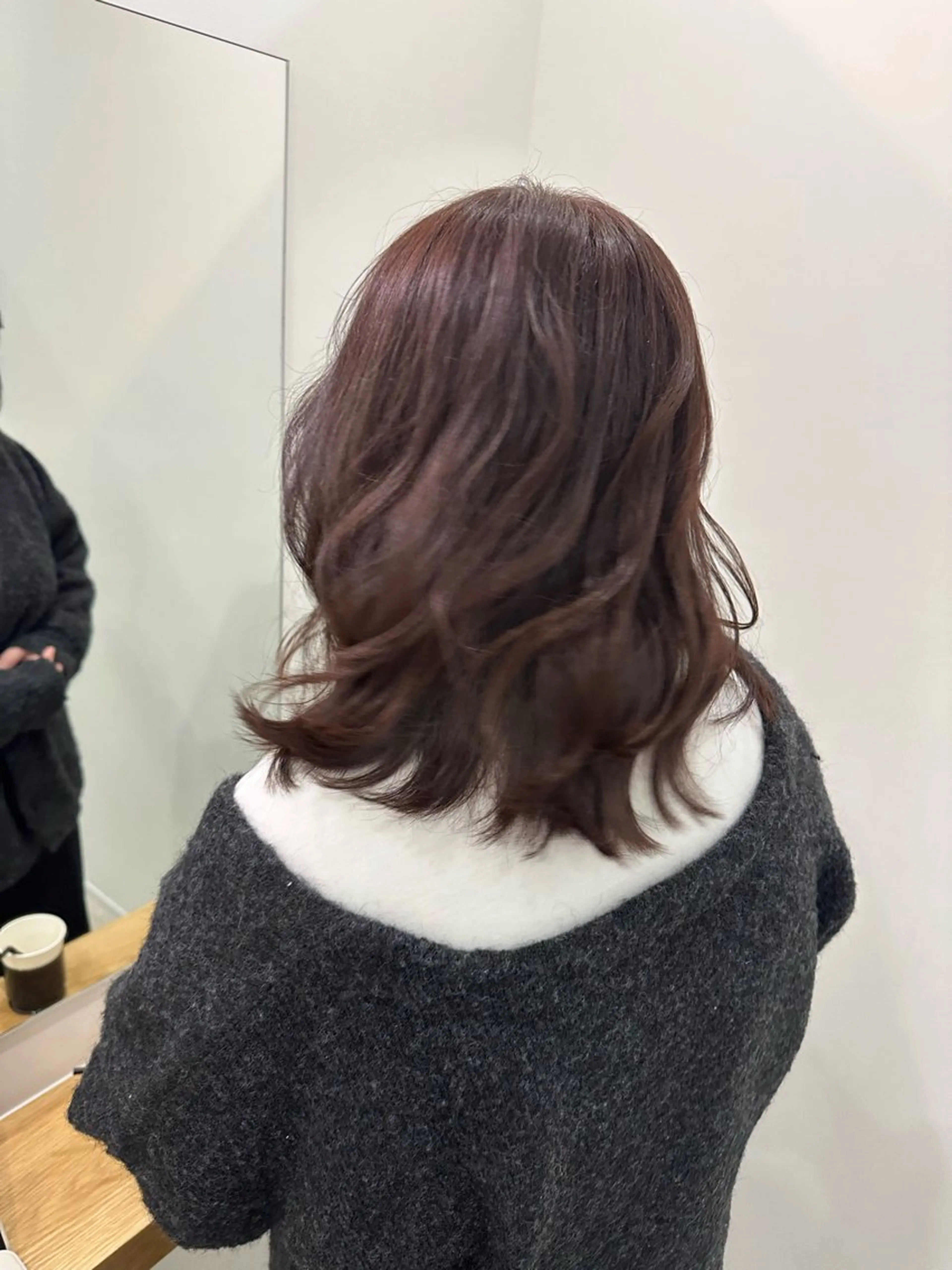 ミディアム カラー カット ヘアカラー トリートメント 海外ヘア/透明感カラ ー🍒nao.のヘアスタイル