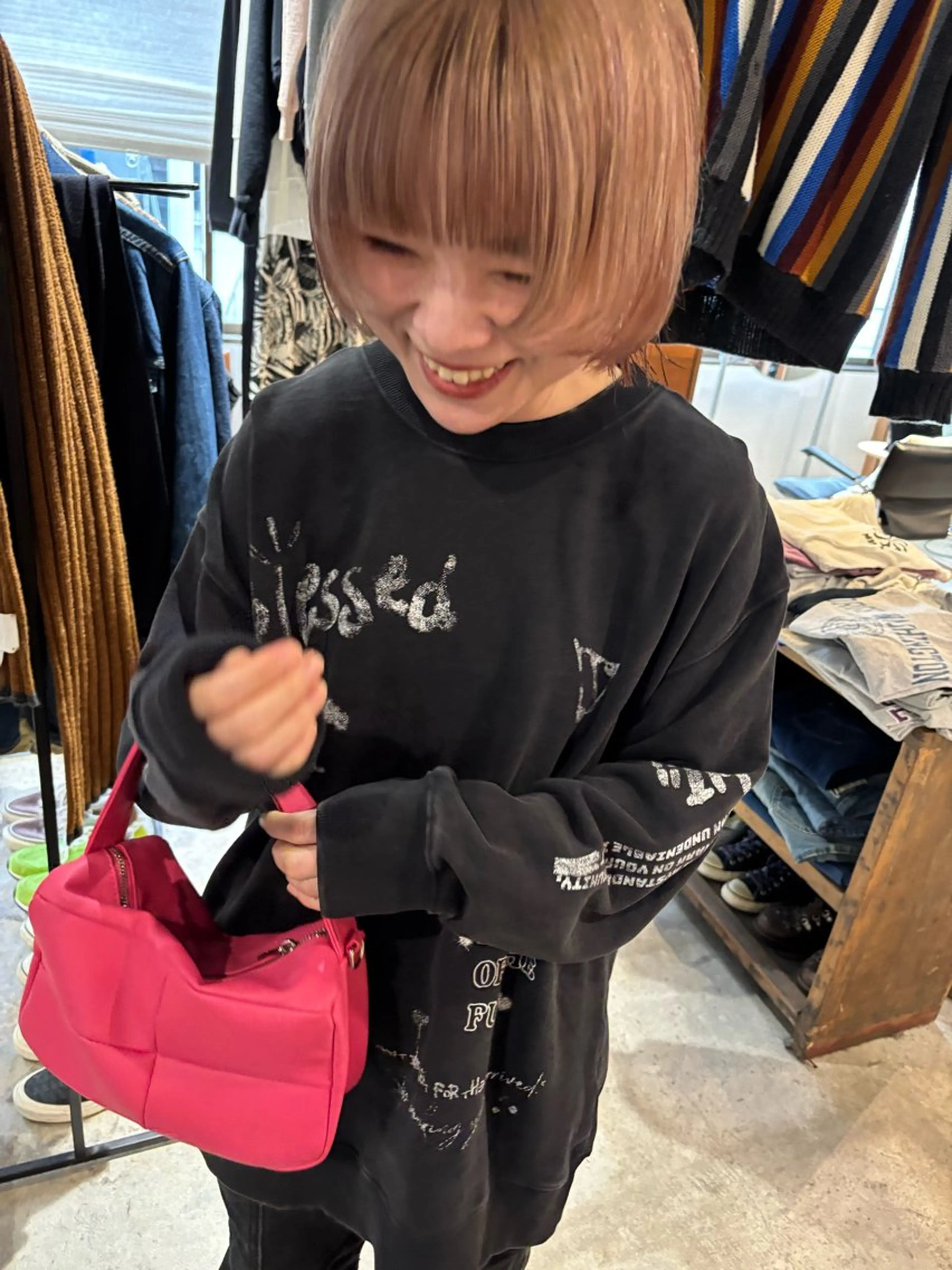 ミディアム カラー カット ヘアカラー Hayashi Shioriのヘアスタイル
