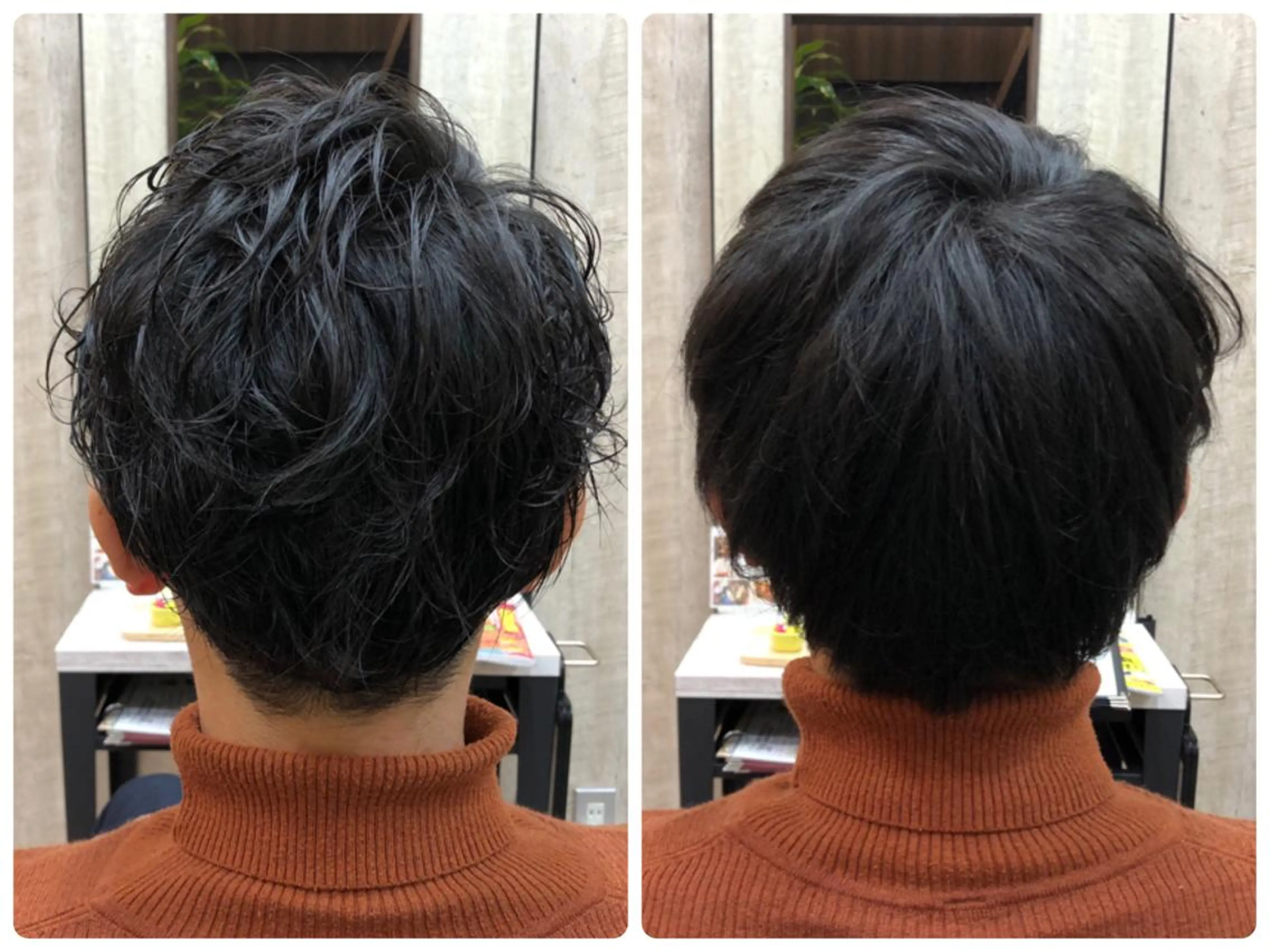 ショート メンズ メンズパーマ hair salon Ame(エイム)所属・熊井 達也のヘアスタイル