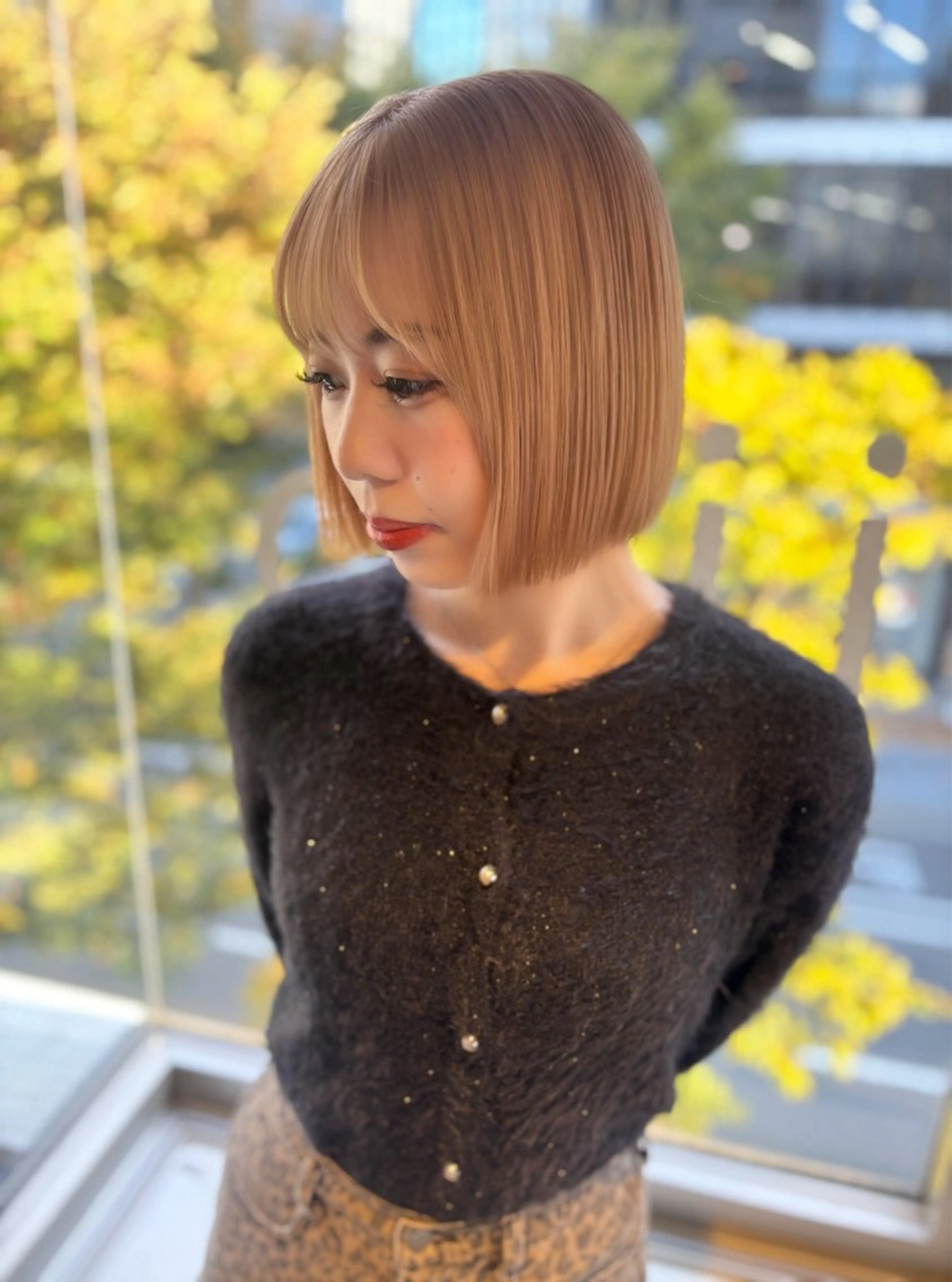 ショート ヘアカラー 女性専用サロン iiro所属・【レイヤー/似合わせ 】Hina🎀のヘアスタイル