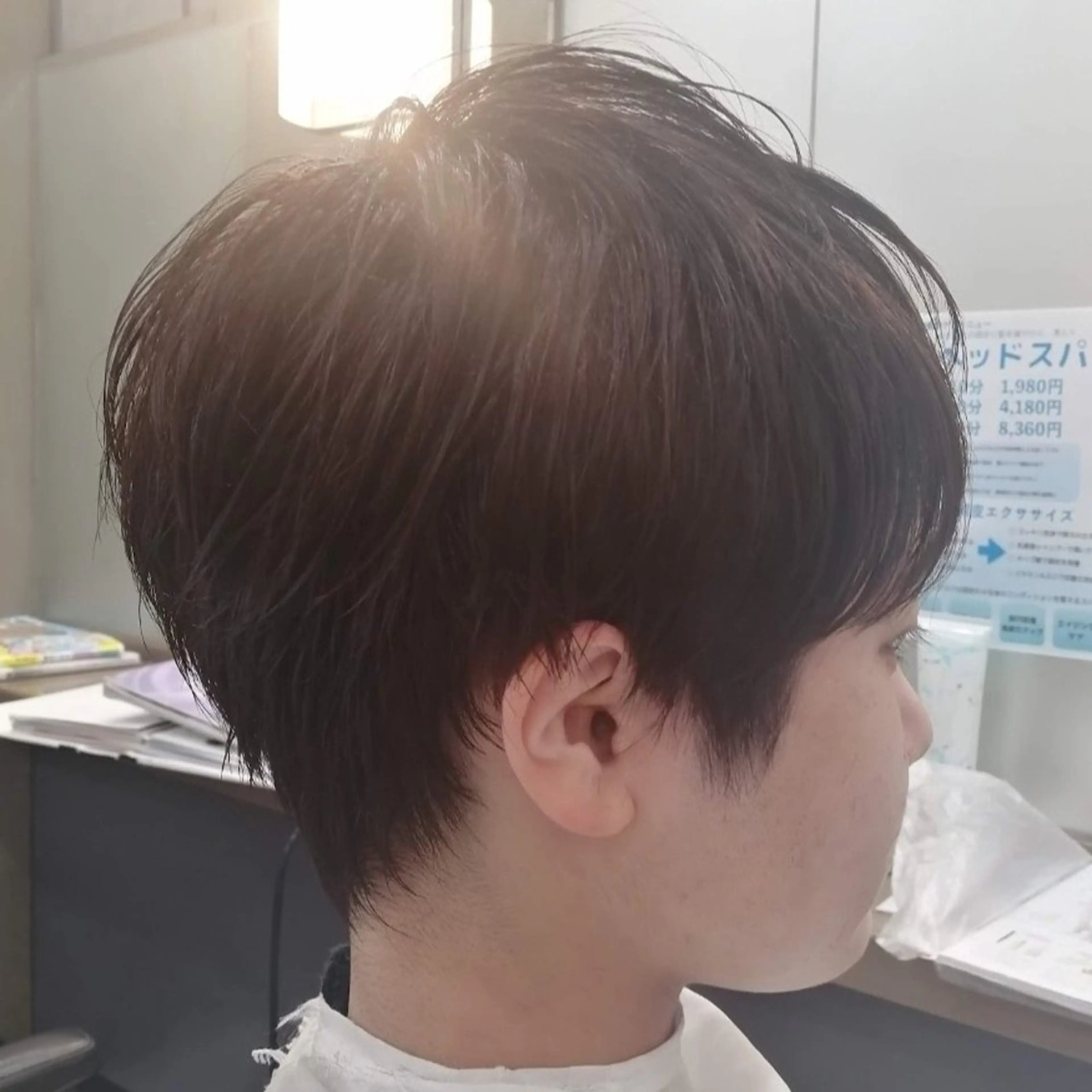 ショート キッズ D/i所属・くせ毛専門D/i　Ⅰ Y/no〈夜のスパ〉のヘアスタイル