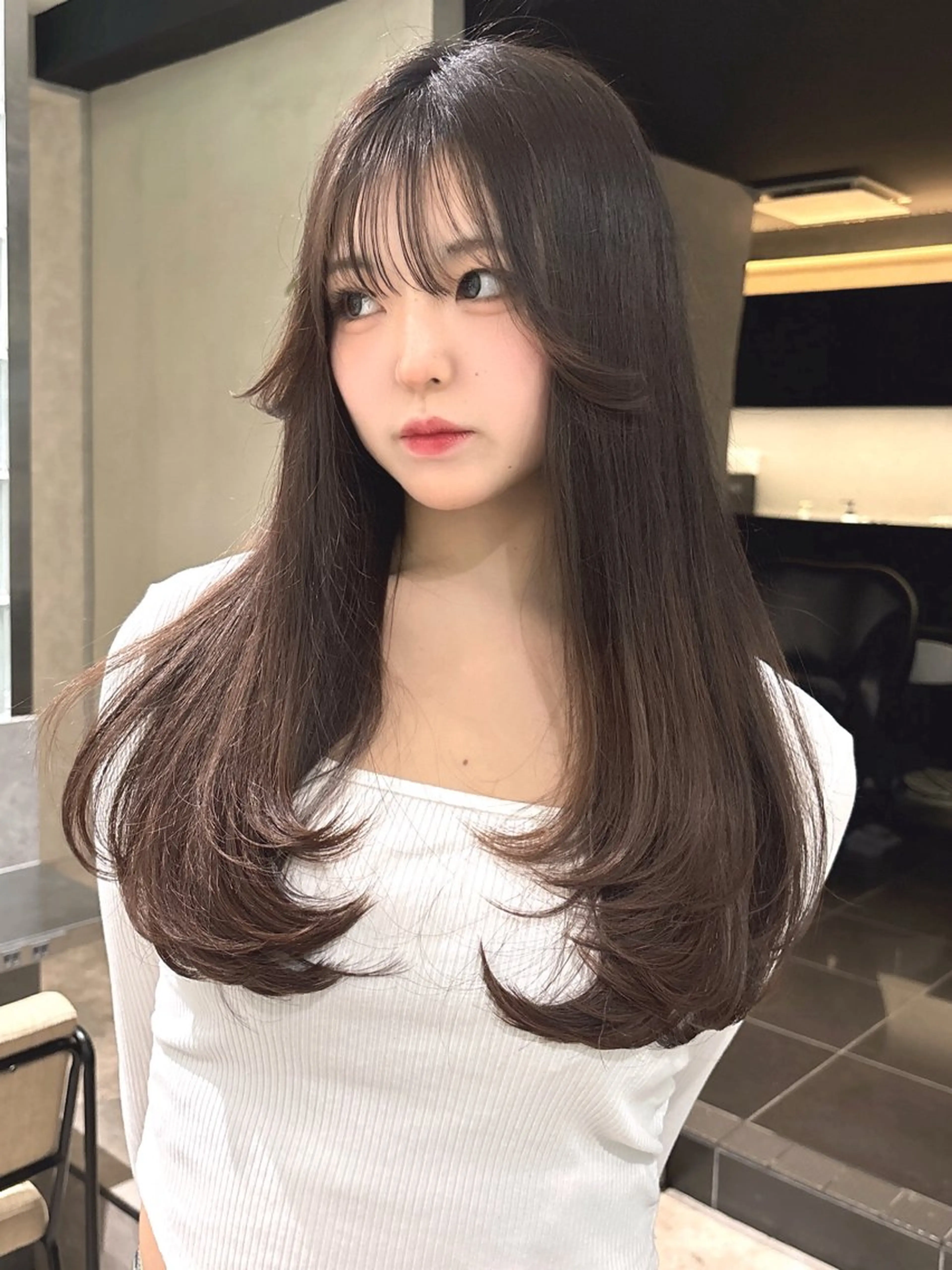 韓国レイヤーカットモデル募集中🇰🇷🩶の写真