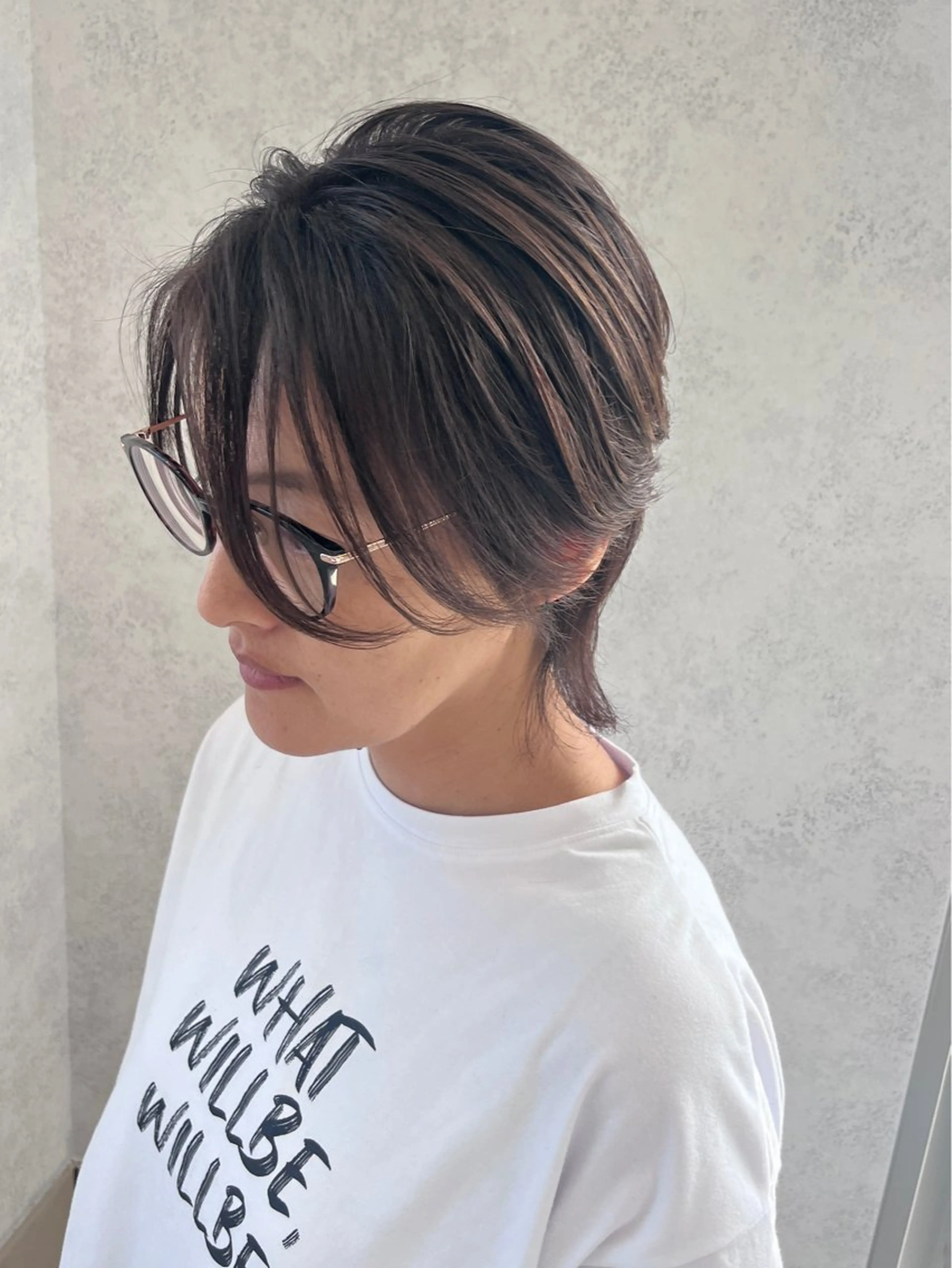 ショート ウルフカット 田辺 貞和のヘアスタイル