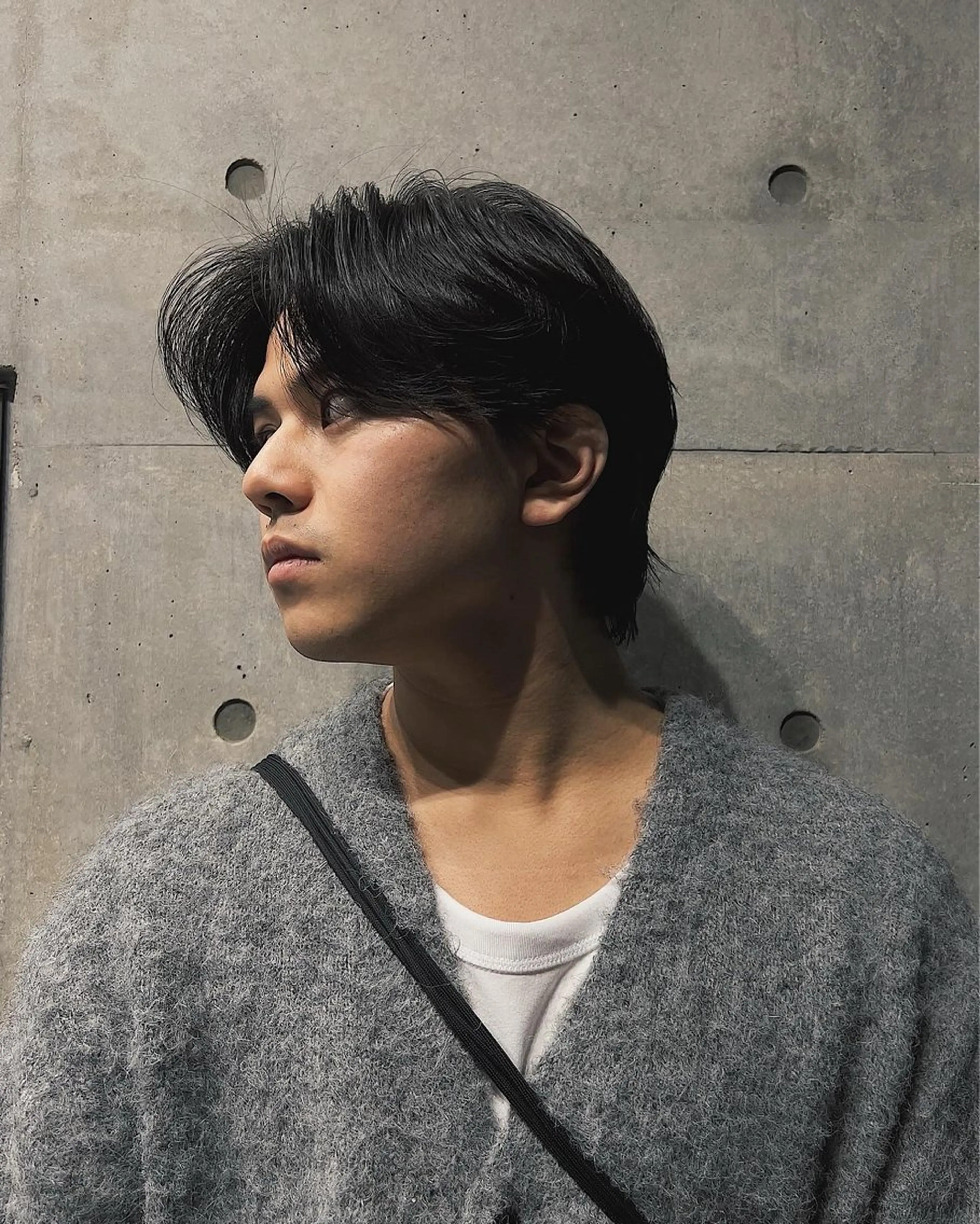 パーマ メンズ メンズパーマ ニュアンスパーマ カット パーマ 大阪メンズハイトーン /スパイキー/RAIのヘアスタイル