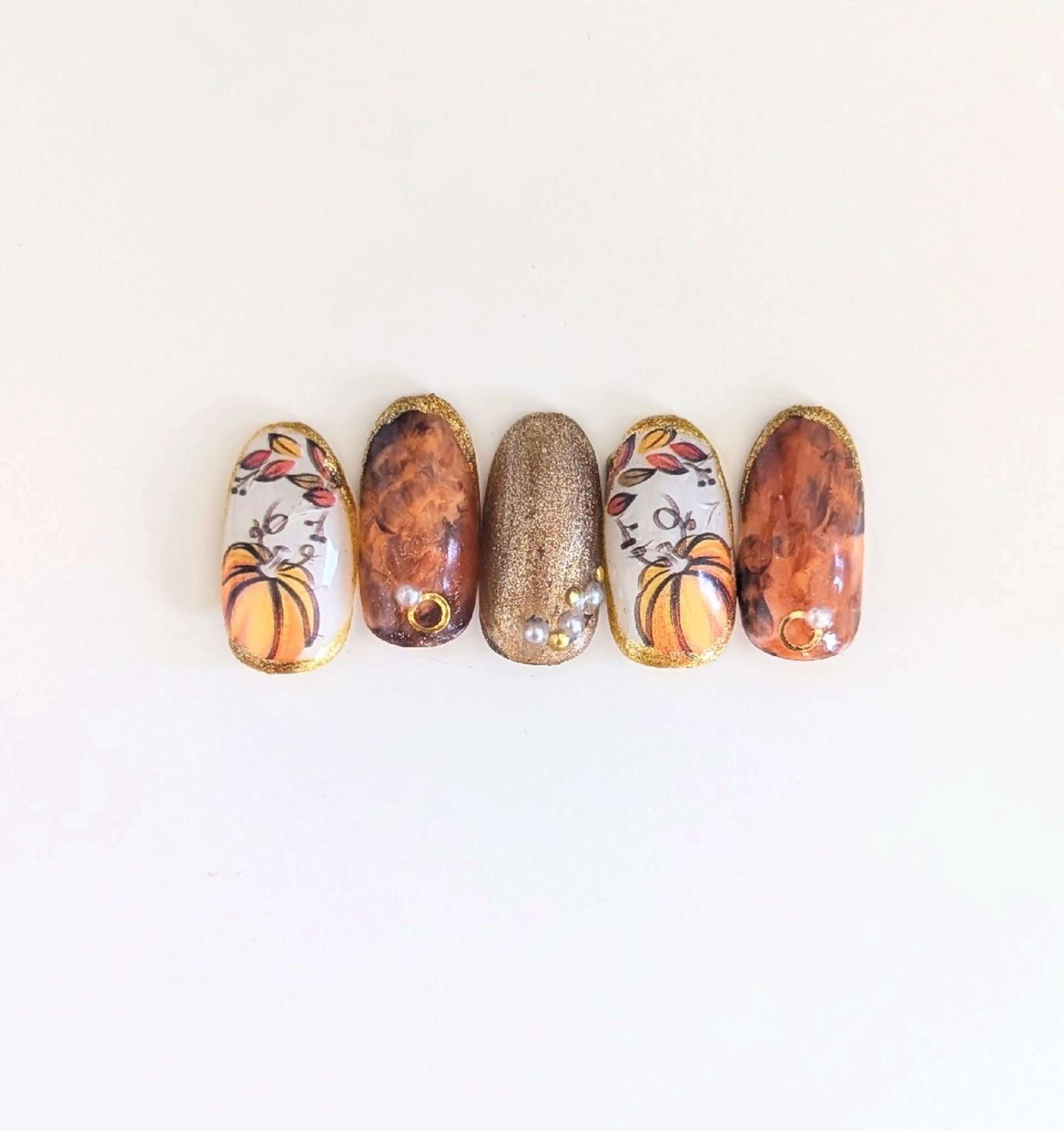 ネイル ハロウィン ハンドネイル aycnail 　Ayakaのネイルデザイン