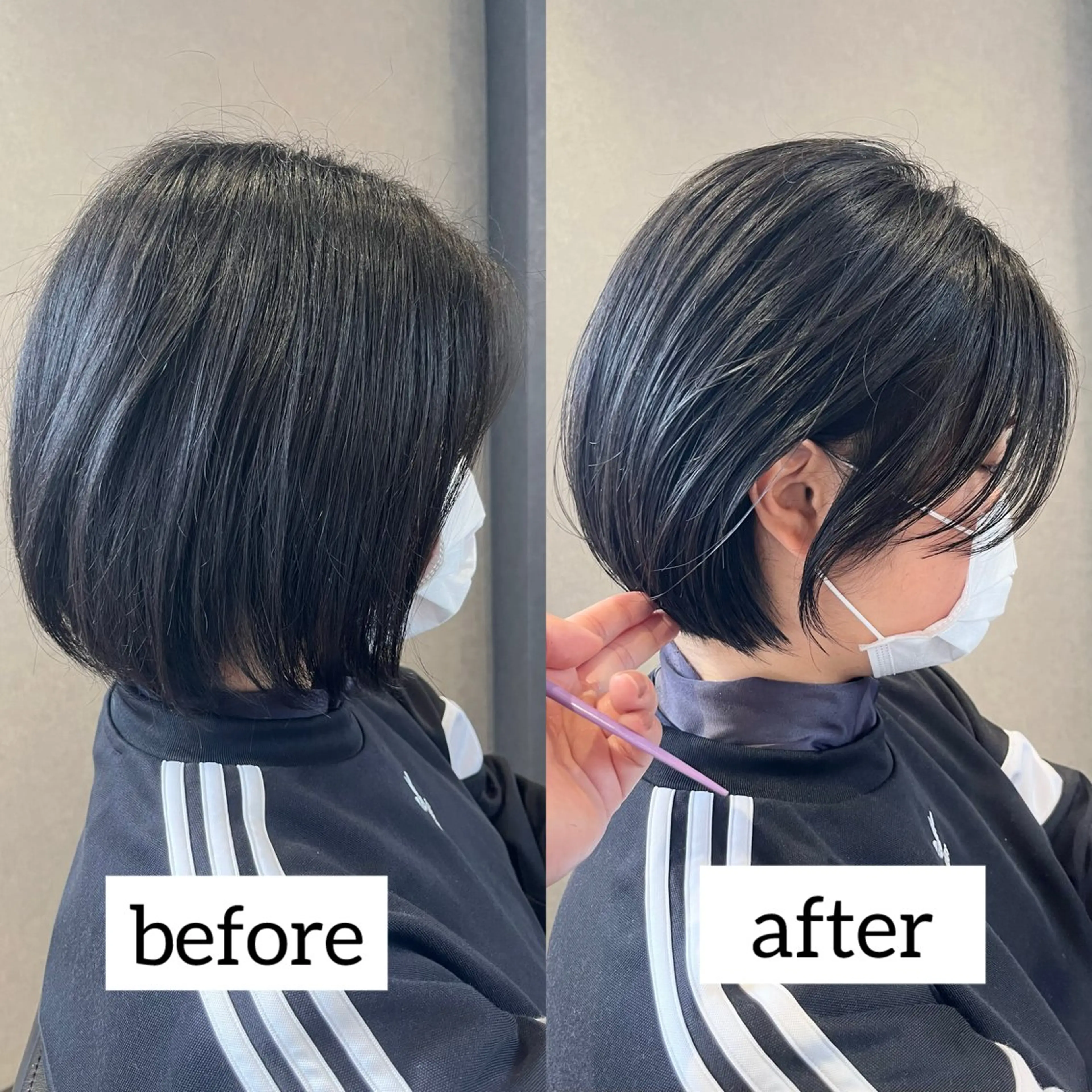 ショート 前田 侑輝のヘアスタイル