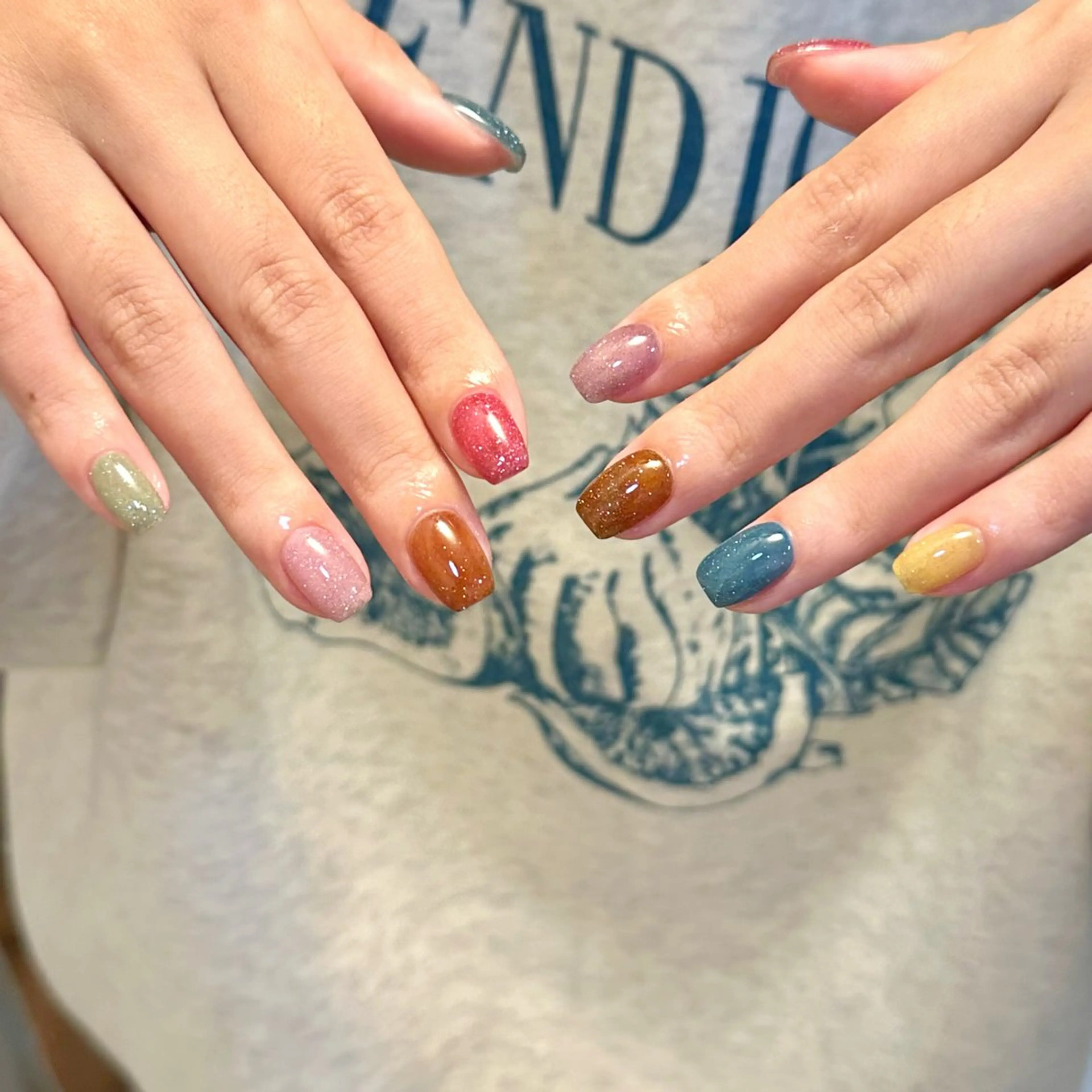 ネイル フラッシュネイル UnicornNail所属・Unicorn Nail 矢場町店のネイルデザイン