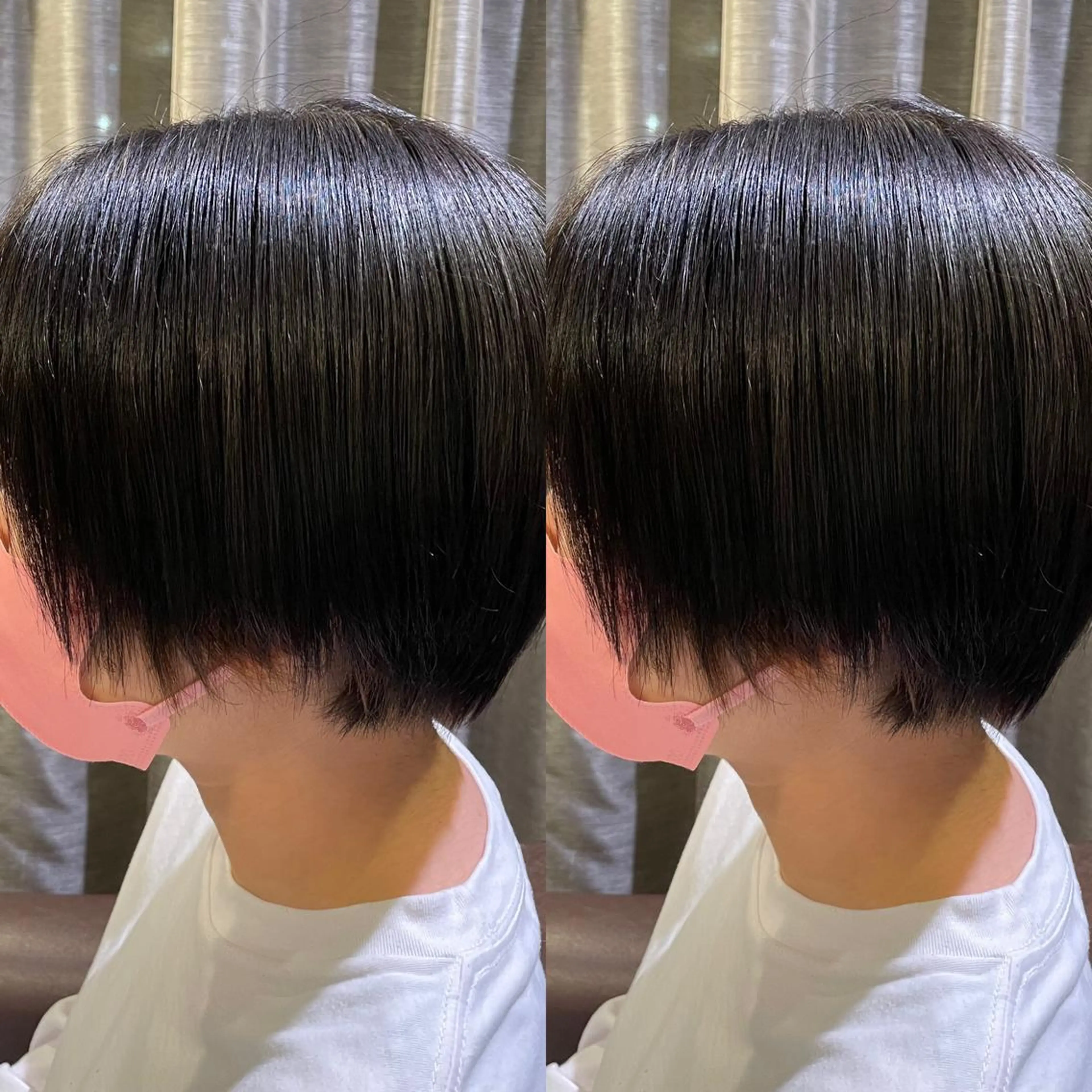 ショート 縮毛矯正 Labimani所属・中村 弘仁のヘアスタイル