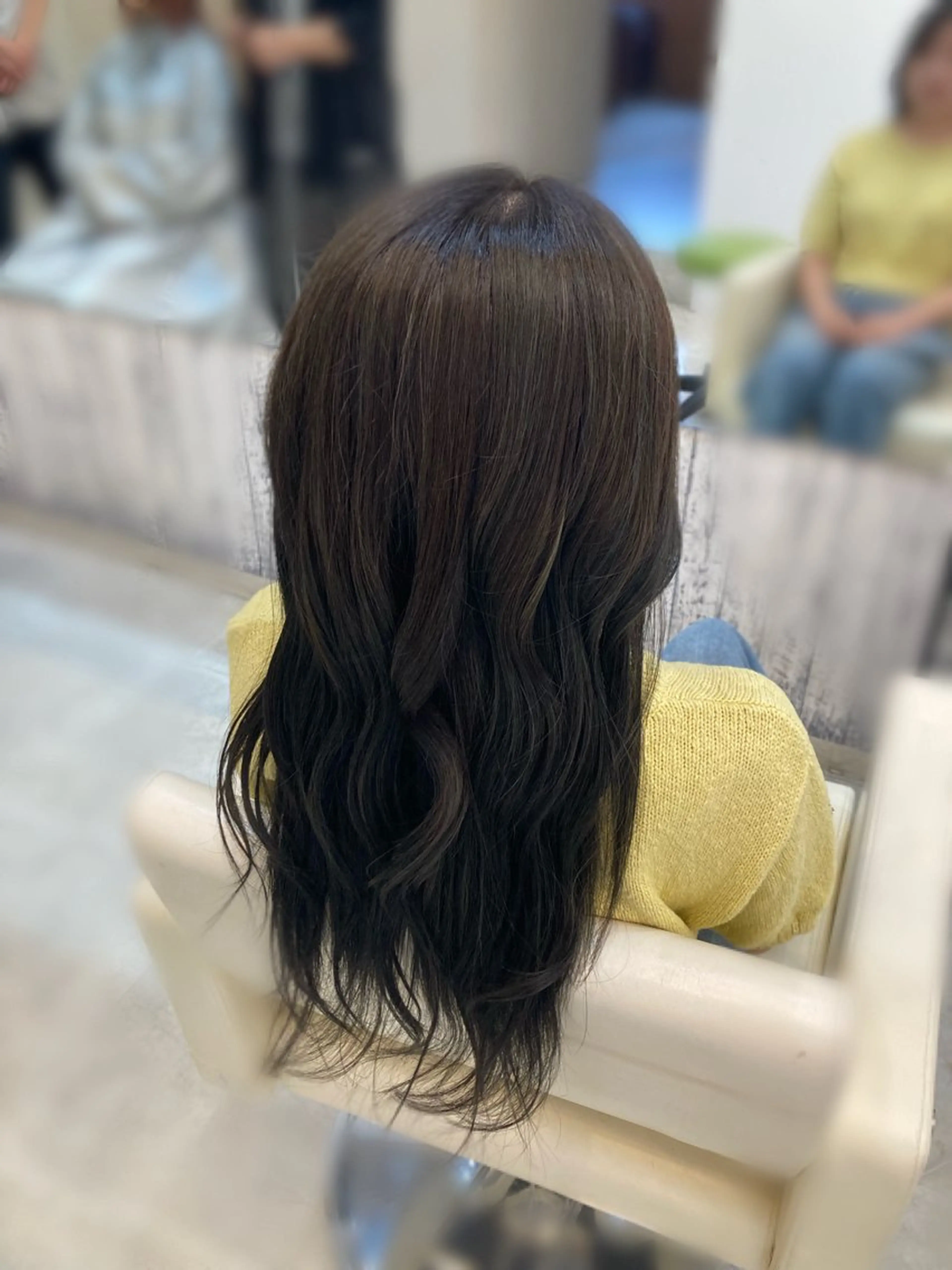 ロング 🩷🧡暖色カラー/ 北川柚芽夏🧡🩷のヘアスタイル