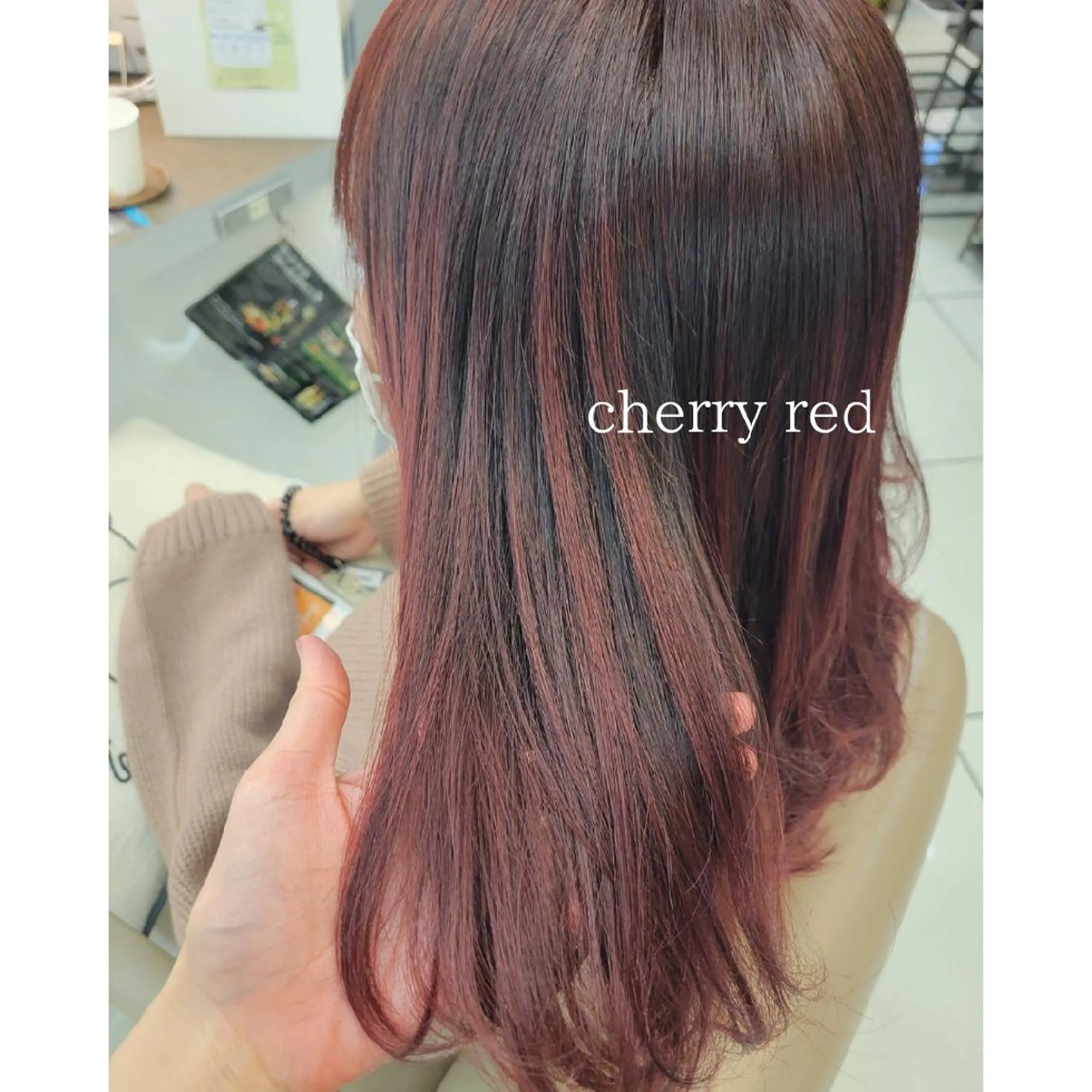 ミディアム カラー ママ美容師まつげ 🤍まき🤍のヘアスタイル