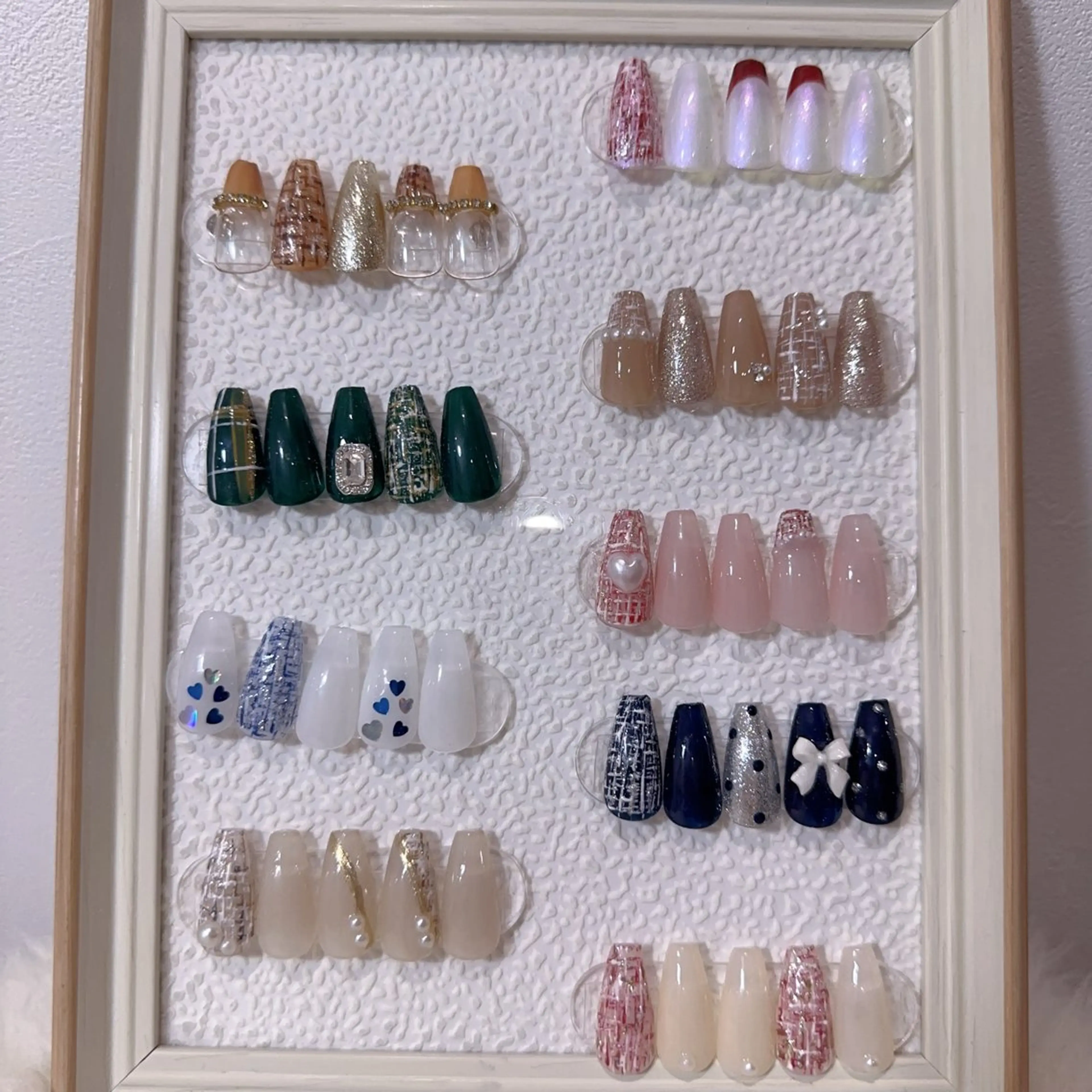 ネイル アートネイル フラッシュネイル フレンチネイル ジェルネイル ガラスフレンチ ハンドネイル You&Me Miyuのネイルデザイン