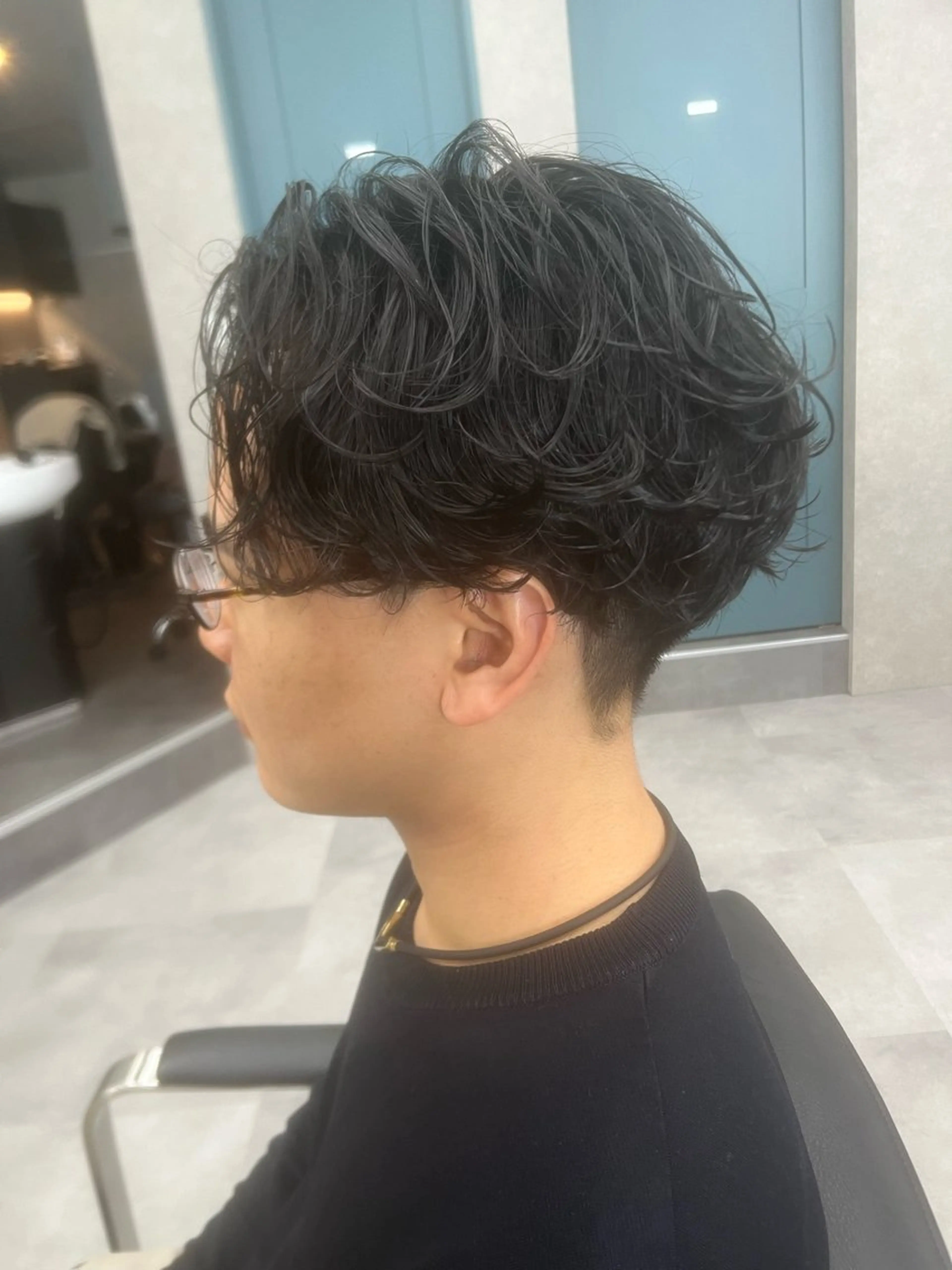 メンズ メンズパーマ カット rawr hair rim所属・メンズパーマ/ Rim店長 栗原柊のヘアスタイル