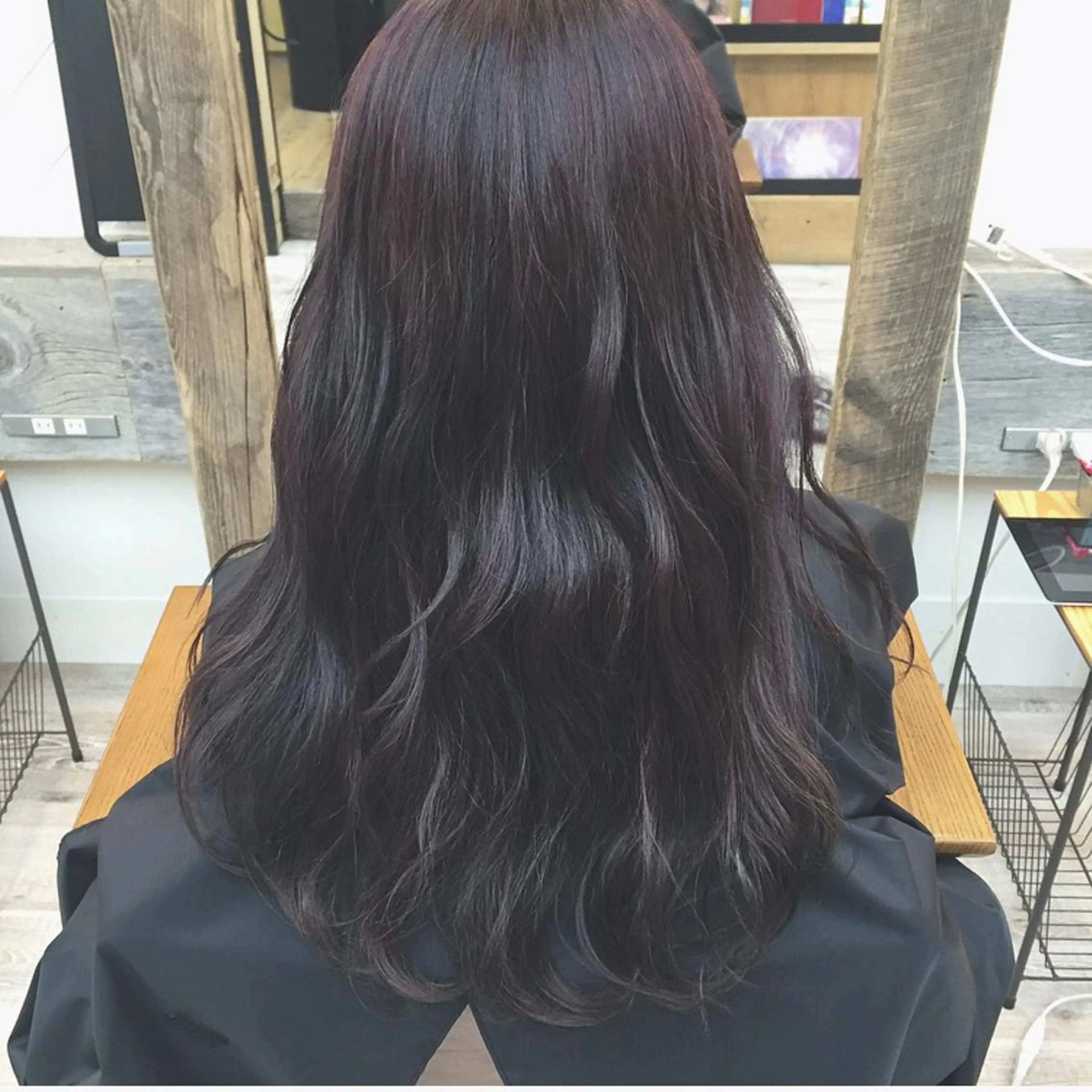 ロング カラー 前髪顔周り✂️店長 ❤️アマミヤ❤️のヘアスタイル