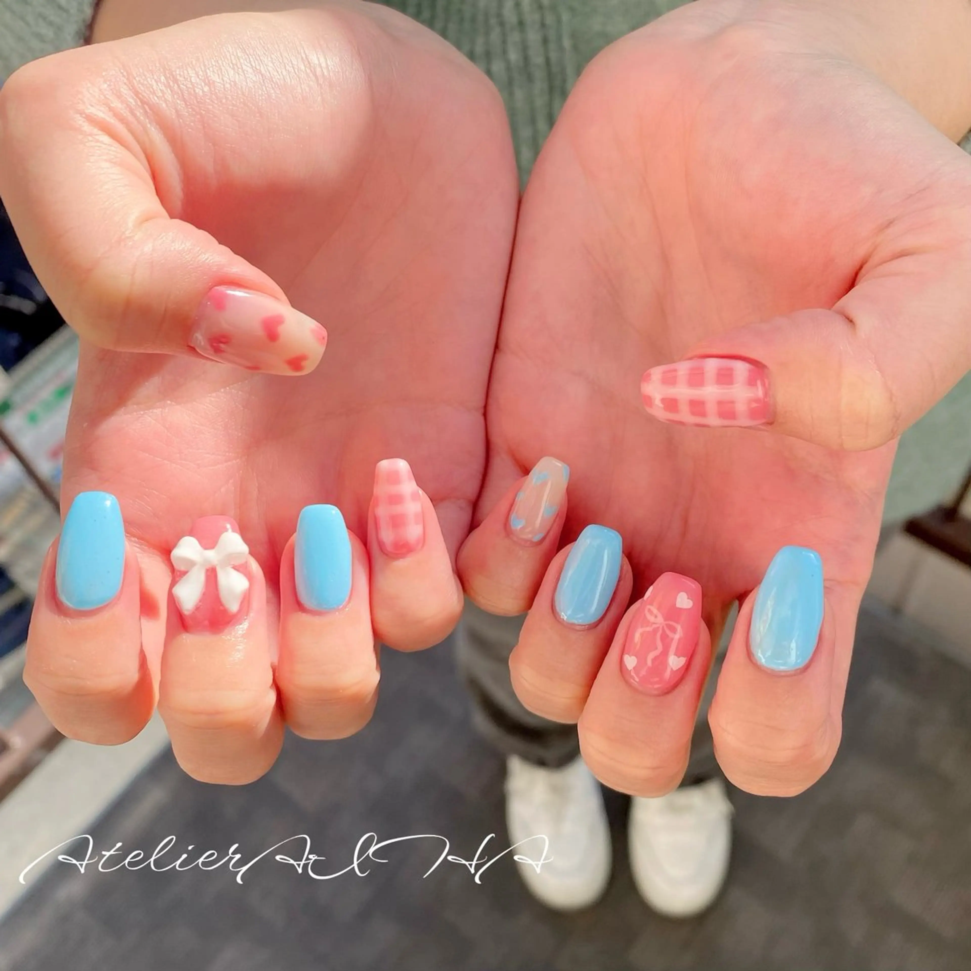 ネイル ハンドネイル アトリエAIHA所属・アトリエAIHA★ フィルイン推奨サロンのネイルデザイン
