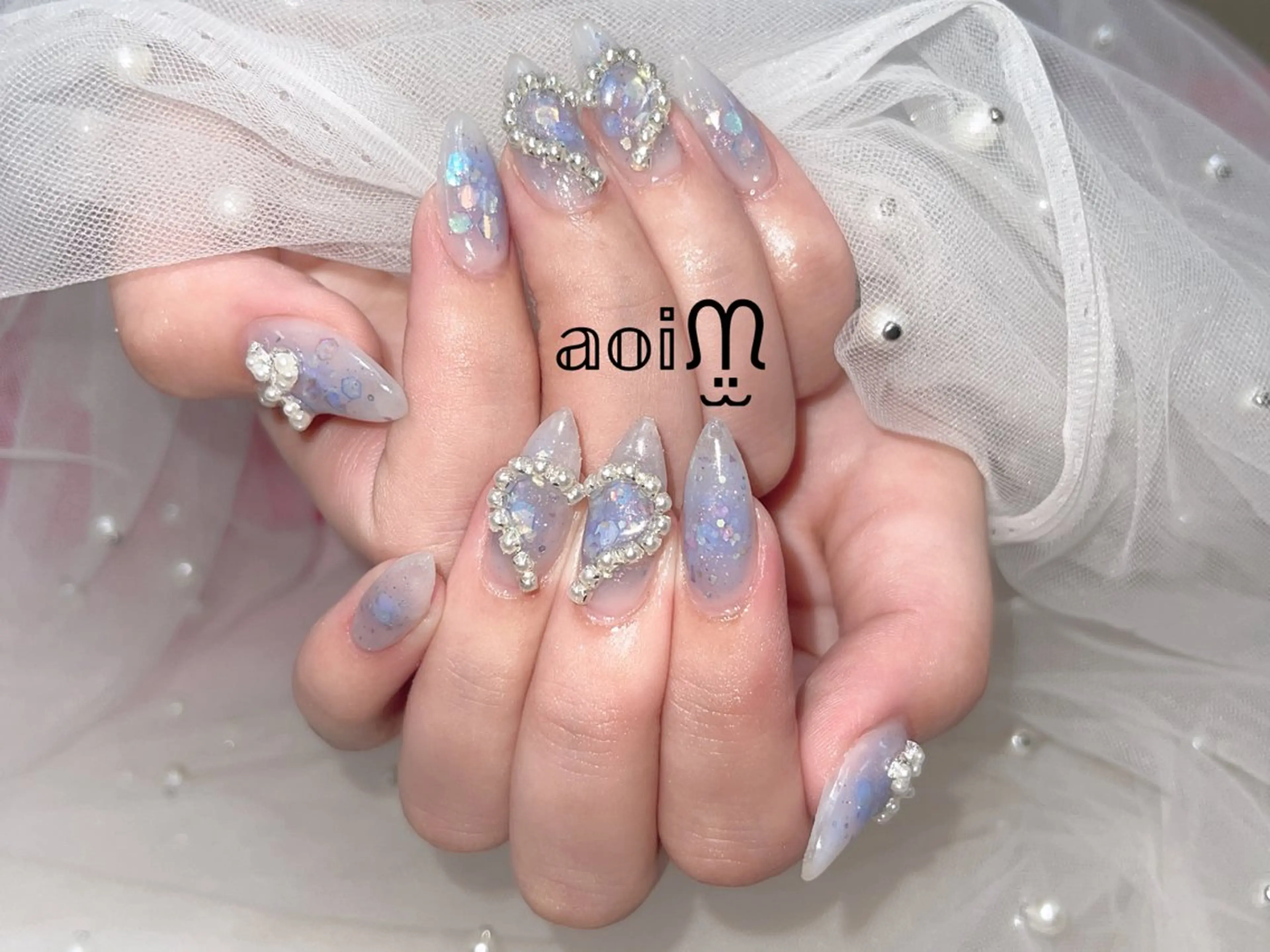 ネイル 葵うさぎ所属・葵うさぎ AIのネイルデザイン