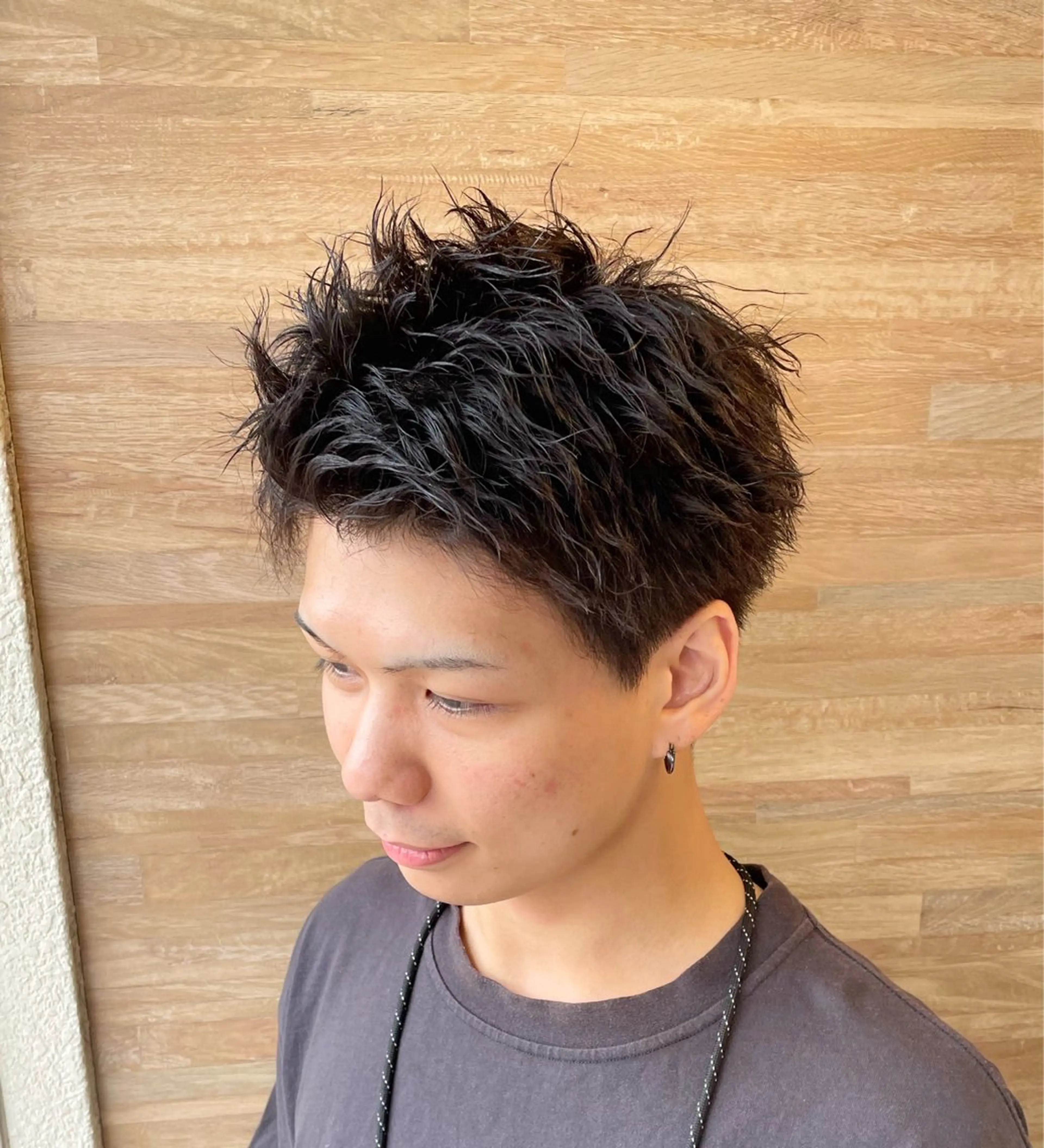 スパイキーショート限定⭐️🌈メンズカット＋パーマ＋トリートメント✨🌈の写真