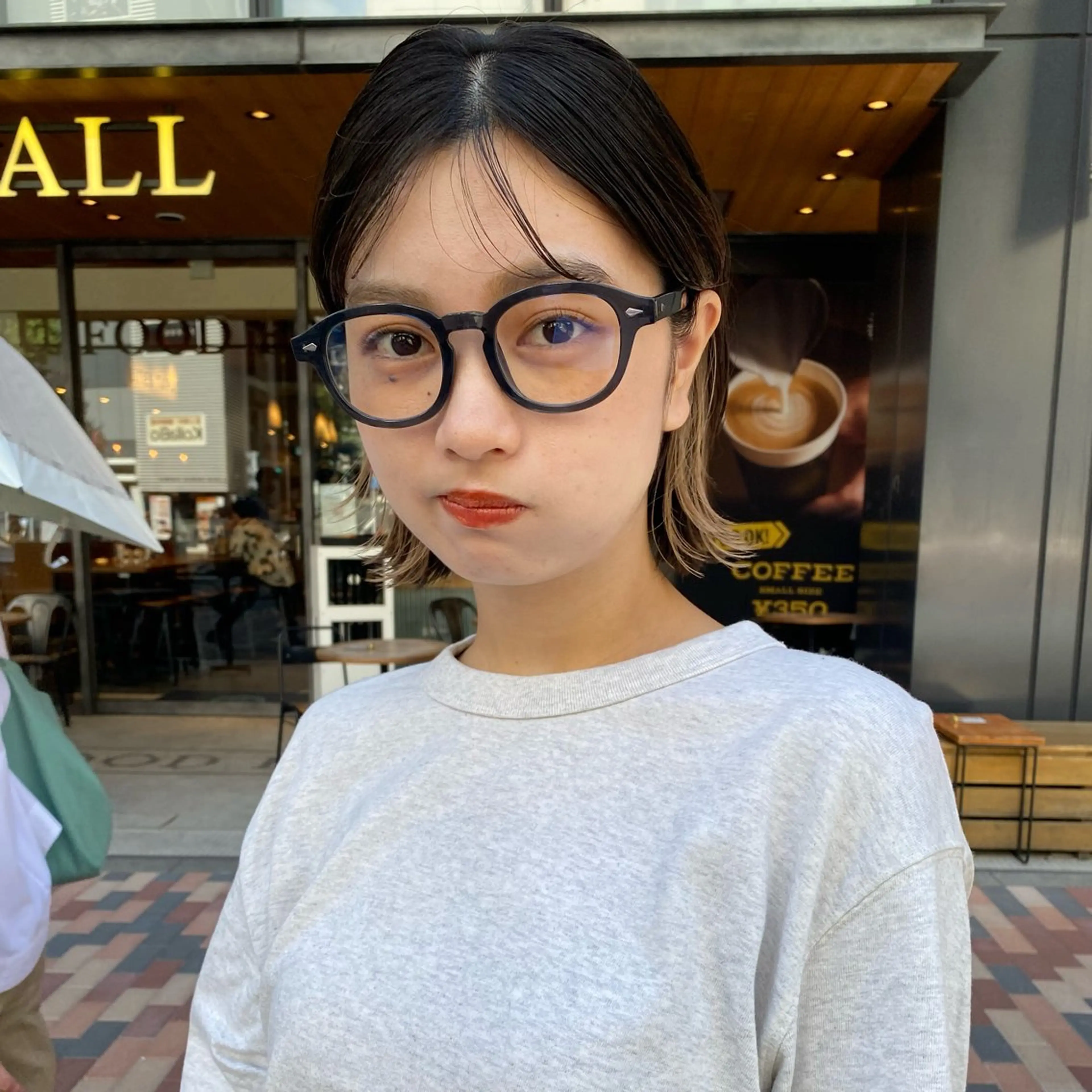 ミディアム ミディアムパーマ ハイライト 髪質改善 レイヤーカット カット ヘアカラー トリートメント また会いたくなる 美容師【KENTA】のヘアスタイル