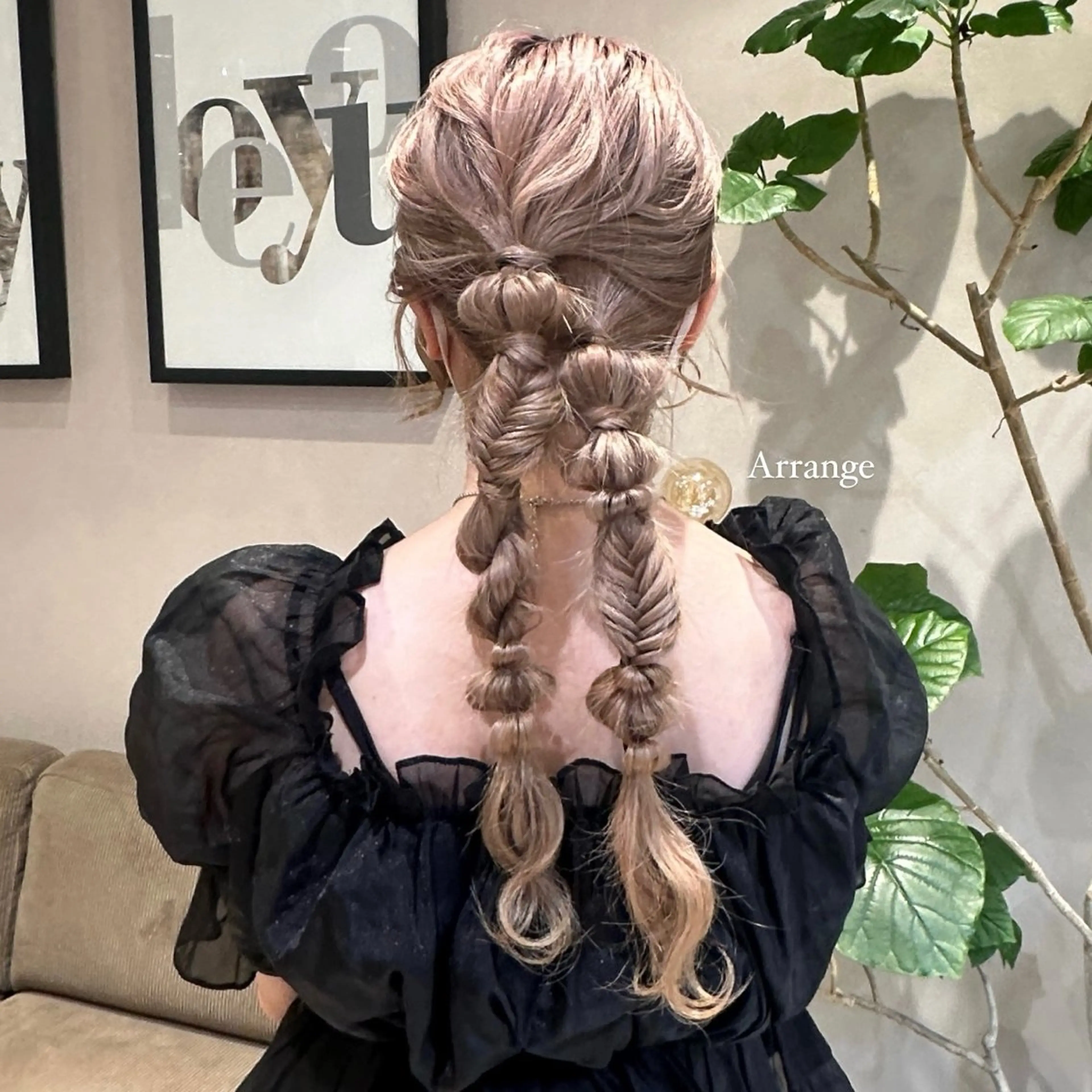 ロング ヘアアレンジ nanami ￤透明感￤ラベンダーのヘアスタイル