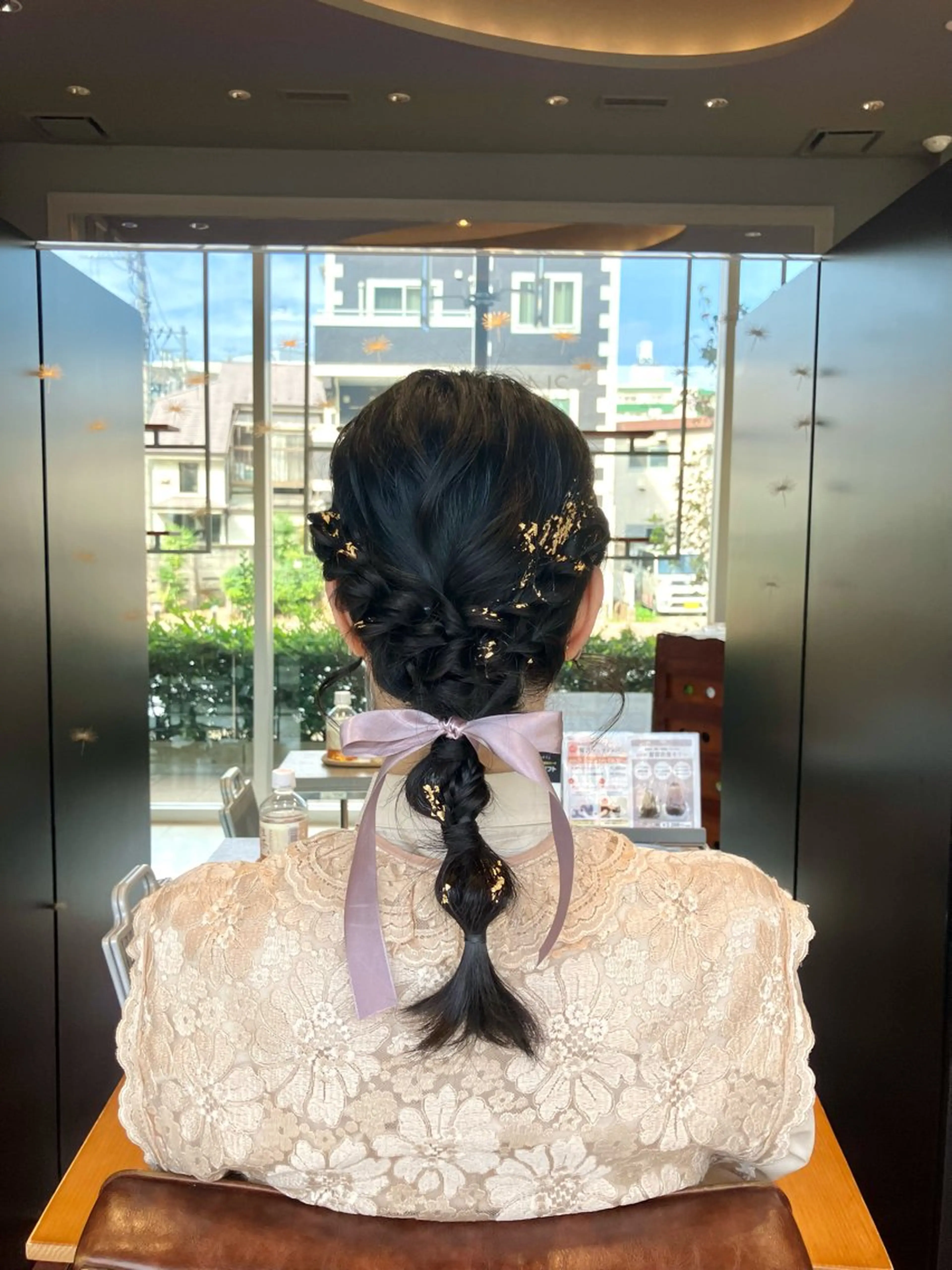 全日 早朝8時から　【あみ下ろし】ヘアセットの写真