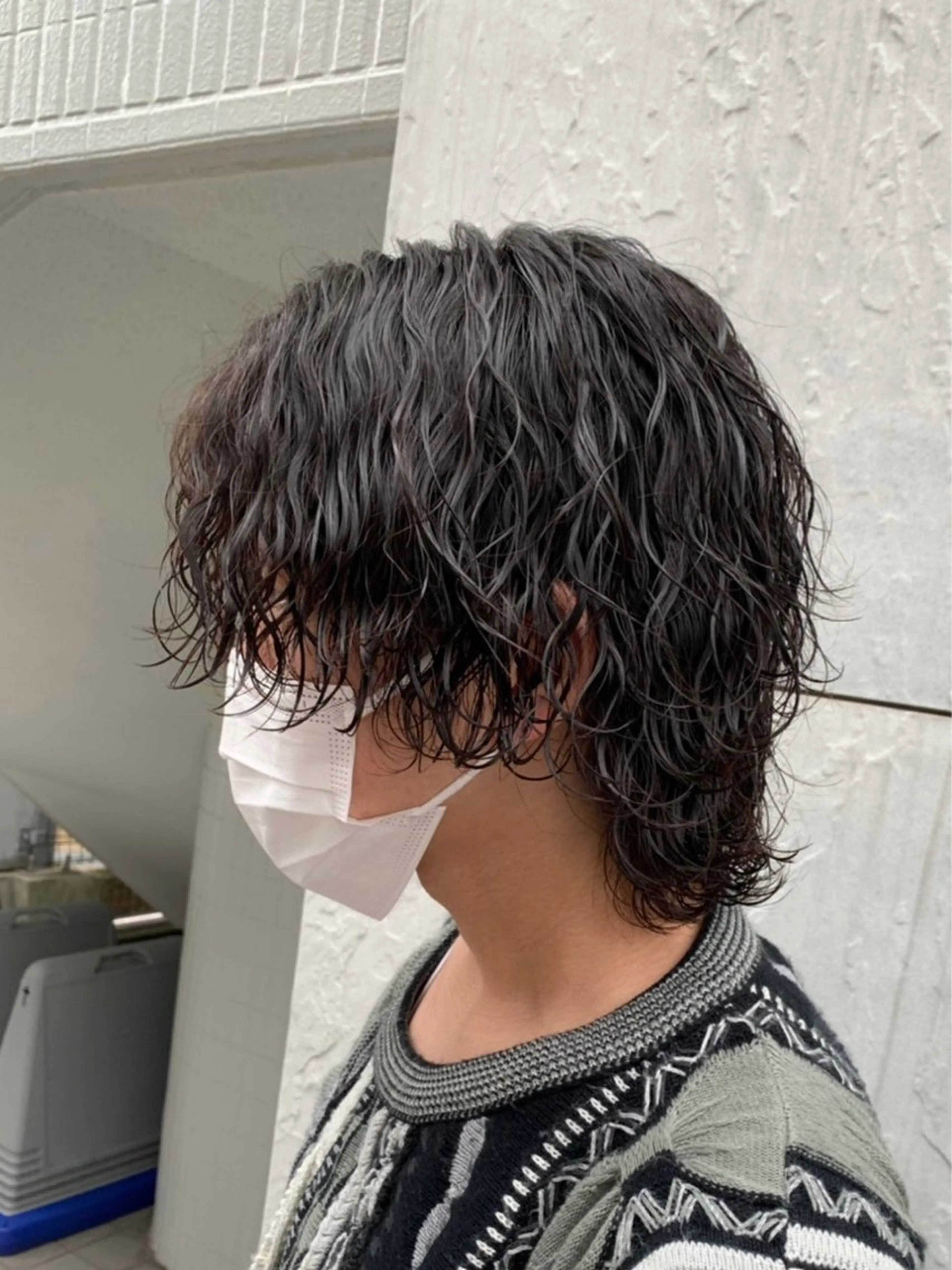 パーマ メンズ カット パーマ カルテット高円寺所属・似合わせの達人🌈 SYU🫧のヘアスタイル