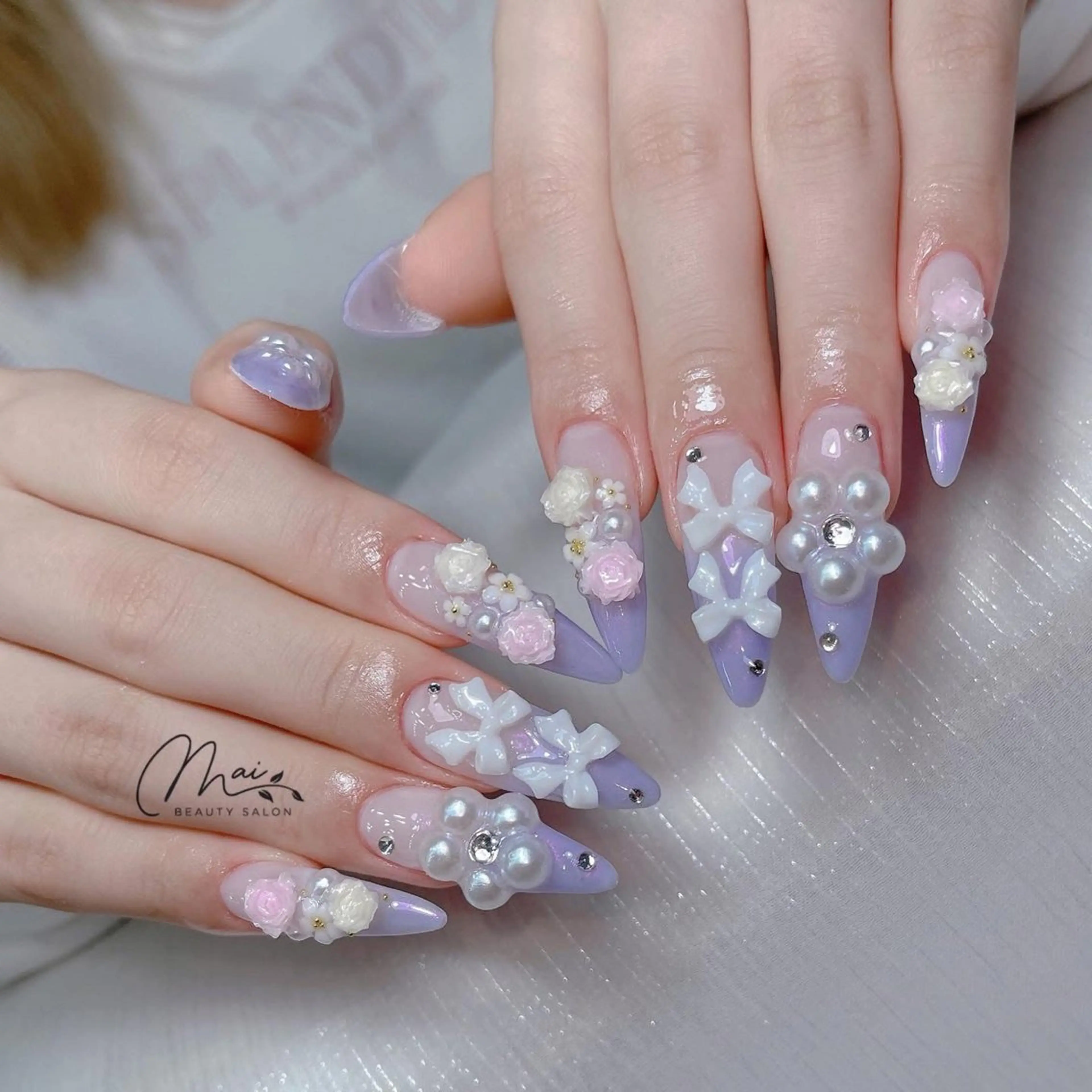 ネイル ハンドネイル Rose Ana.Chuoのネイルデザイン
