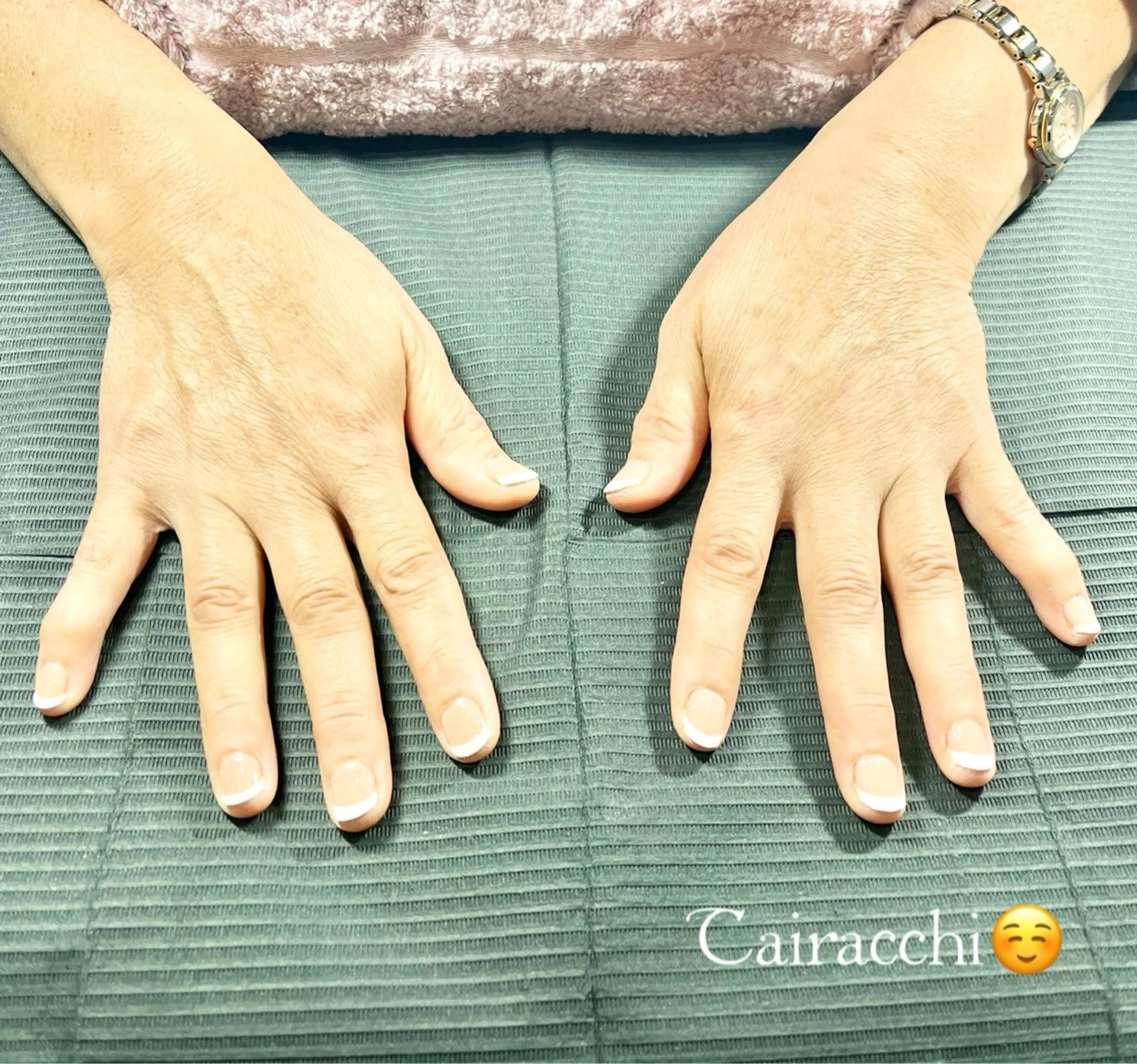 ネイル フレンチネイル Tairacchi ﾀｲﾗｯﾁのネイルデザイン
