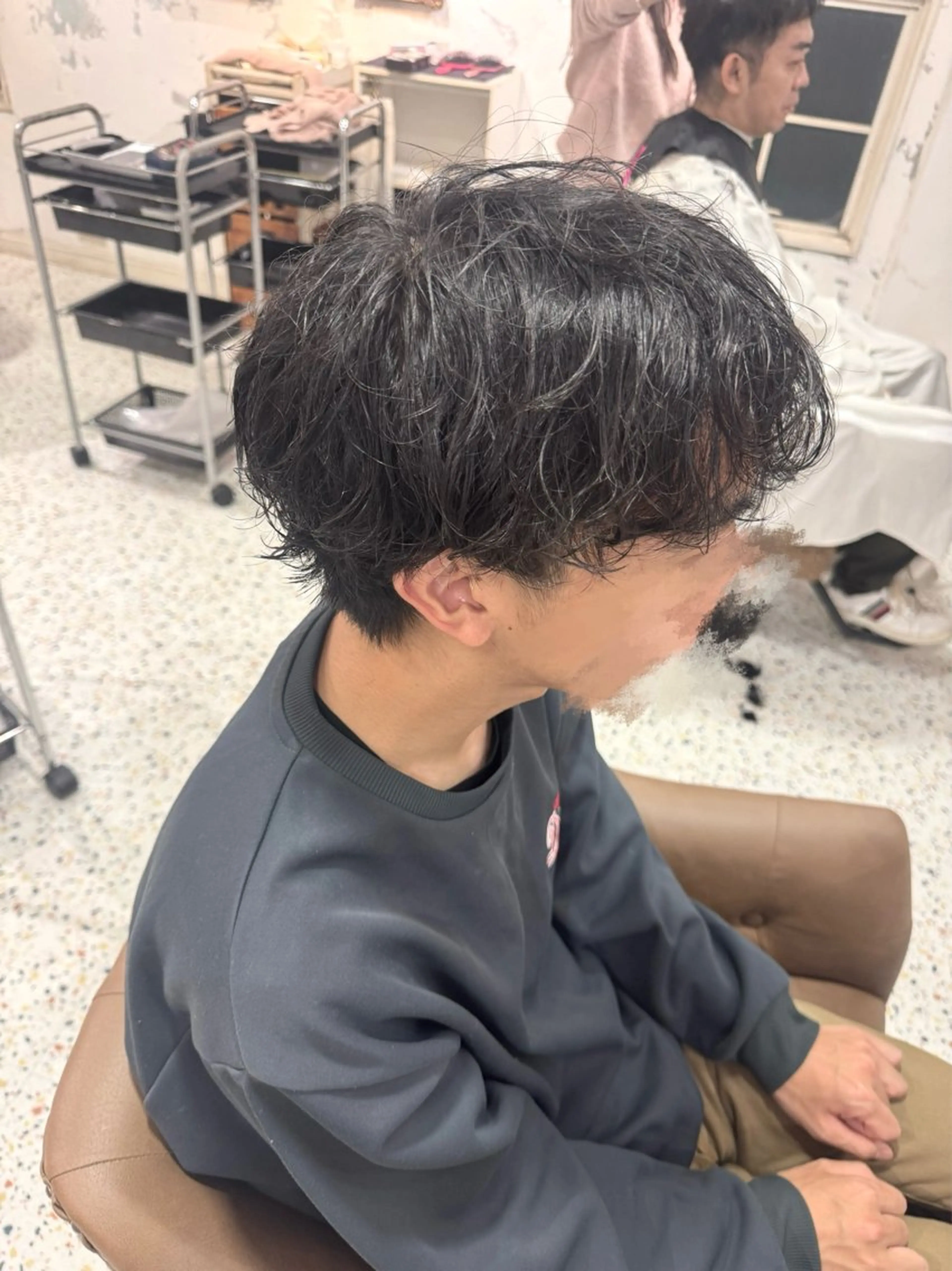 パーマ メンズ 伊関 優愛[メンズ◎]のヘアスタイル