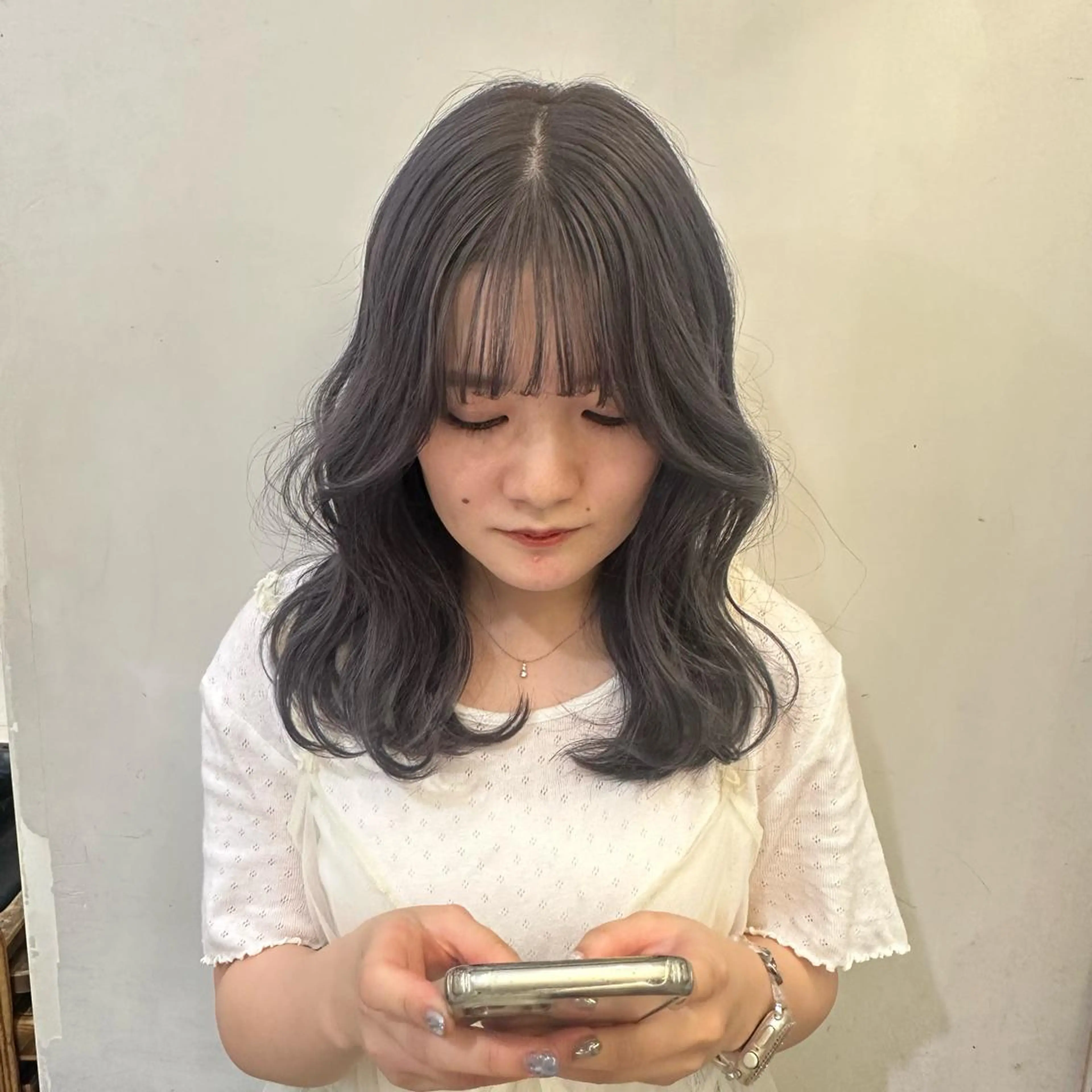 セミロング 柔らかbeige /chinari❤︎のヘアスタイル
