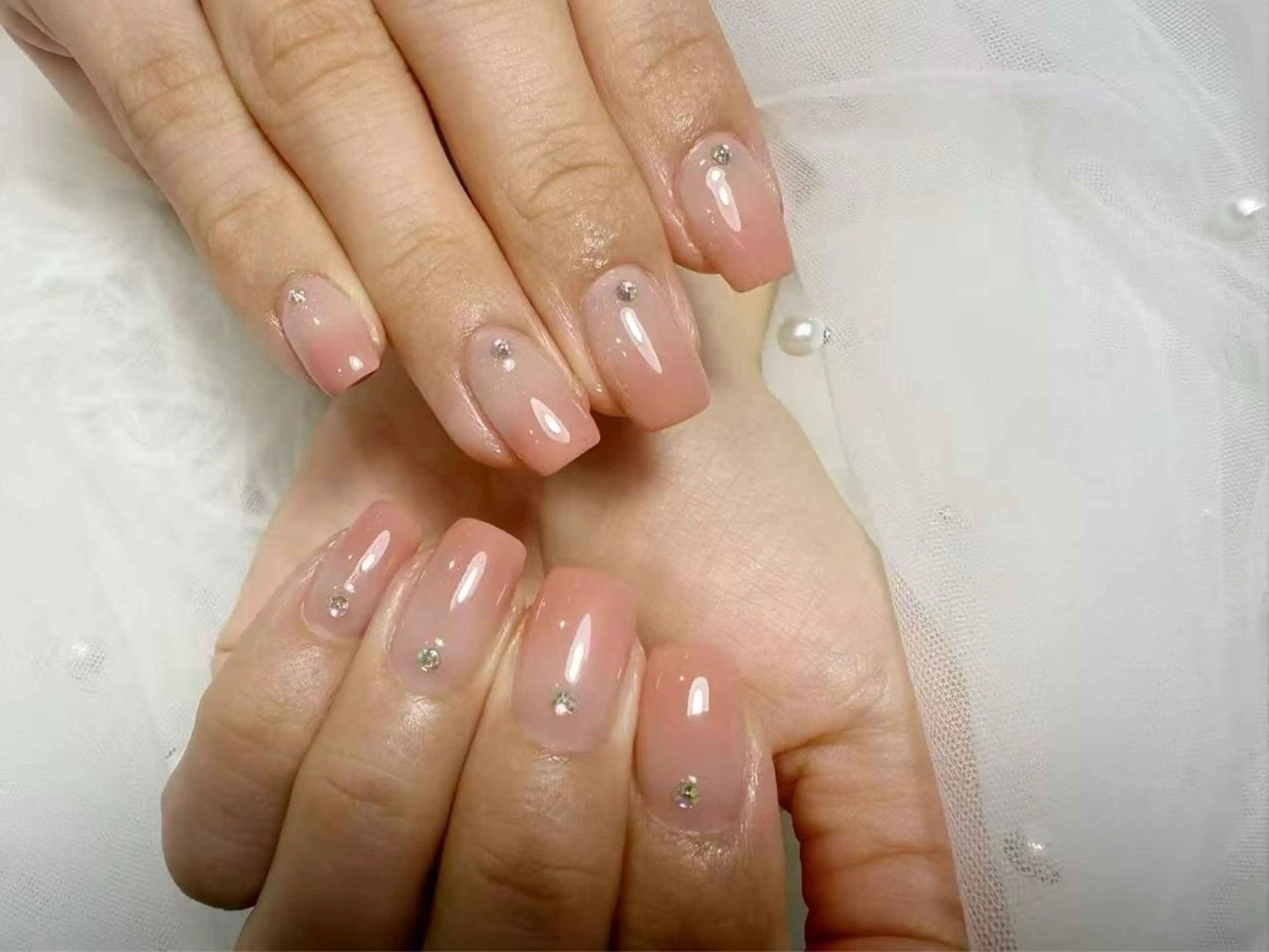 ショート ハンドネイル ハンドケア 🌸Laule'a 🌸Nailのネイルデザイン