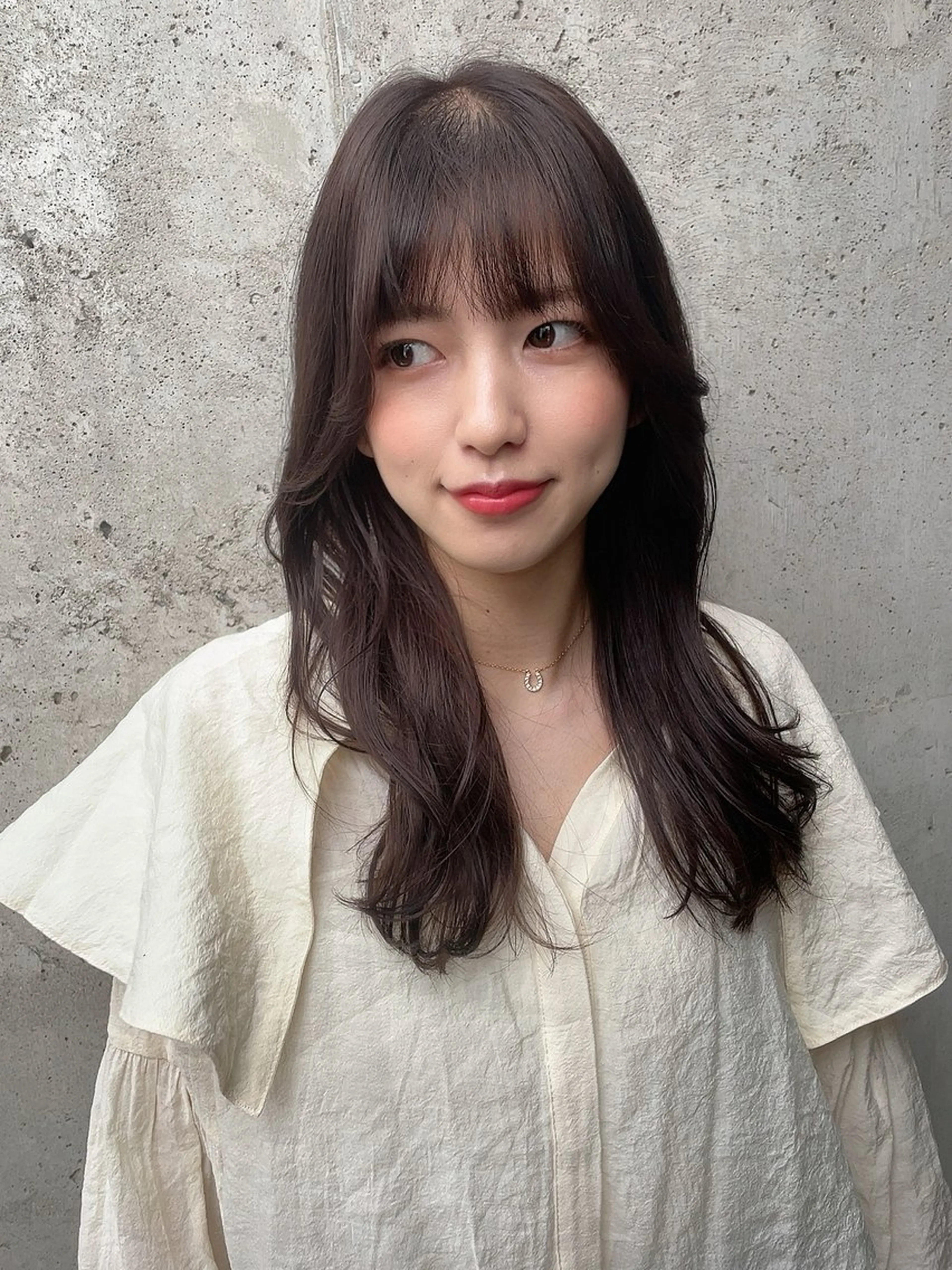 ロング カット mono.所属・南茨/ヘッドスパ /カット/momoのヘアスタイル