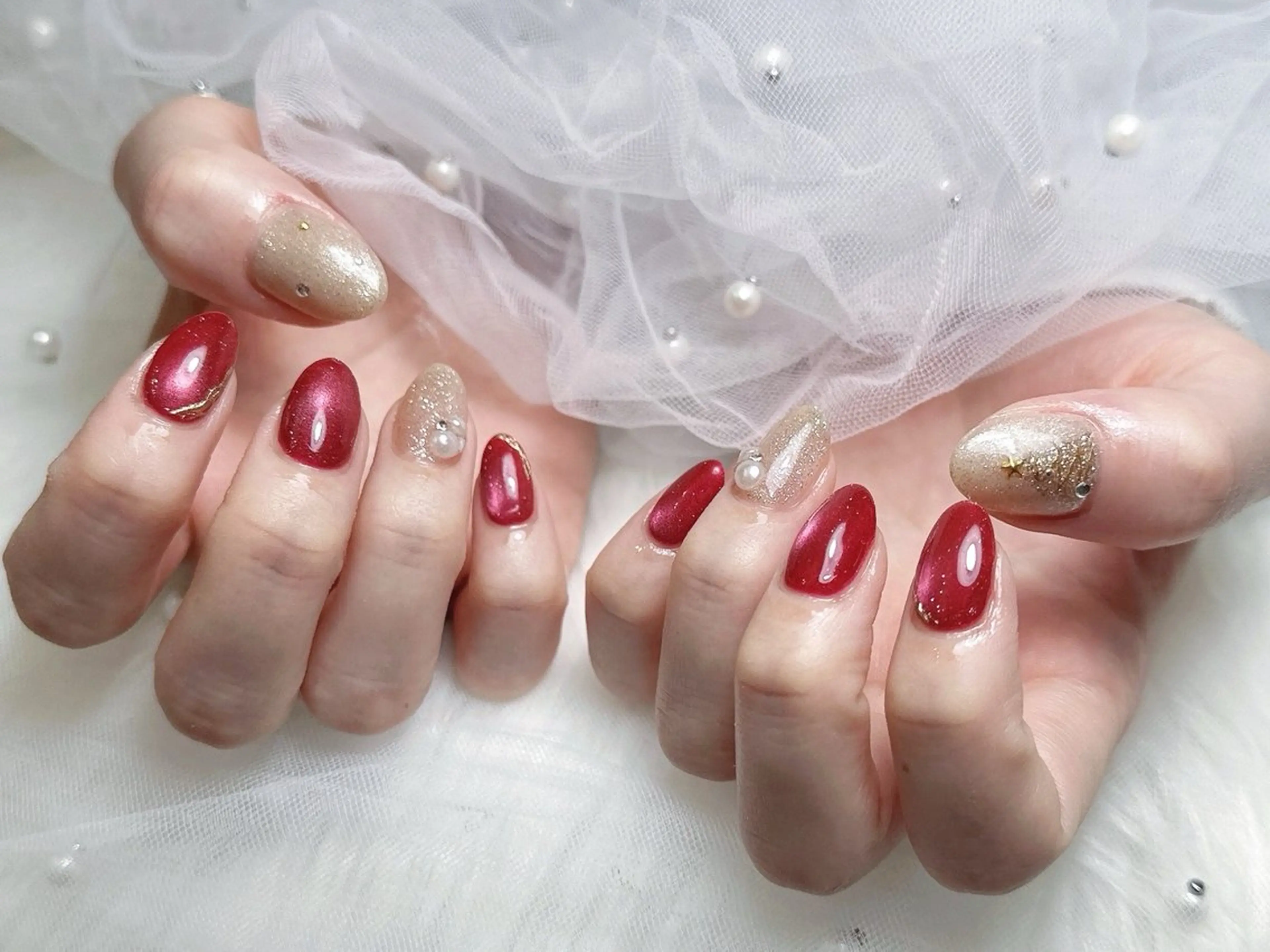 ネイル ハンドネイル 【Eclat エクラ】nail&beauty所属・Eclat〔エクラ〕 MOEKA𝜗𝜚*のネイルデザイン