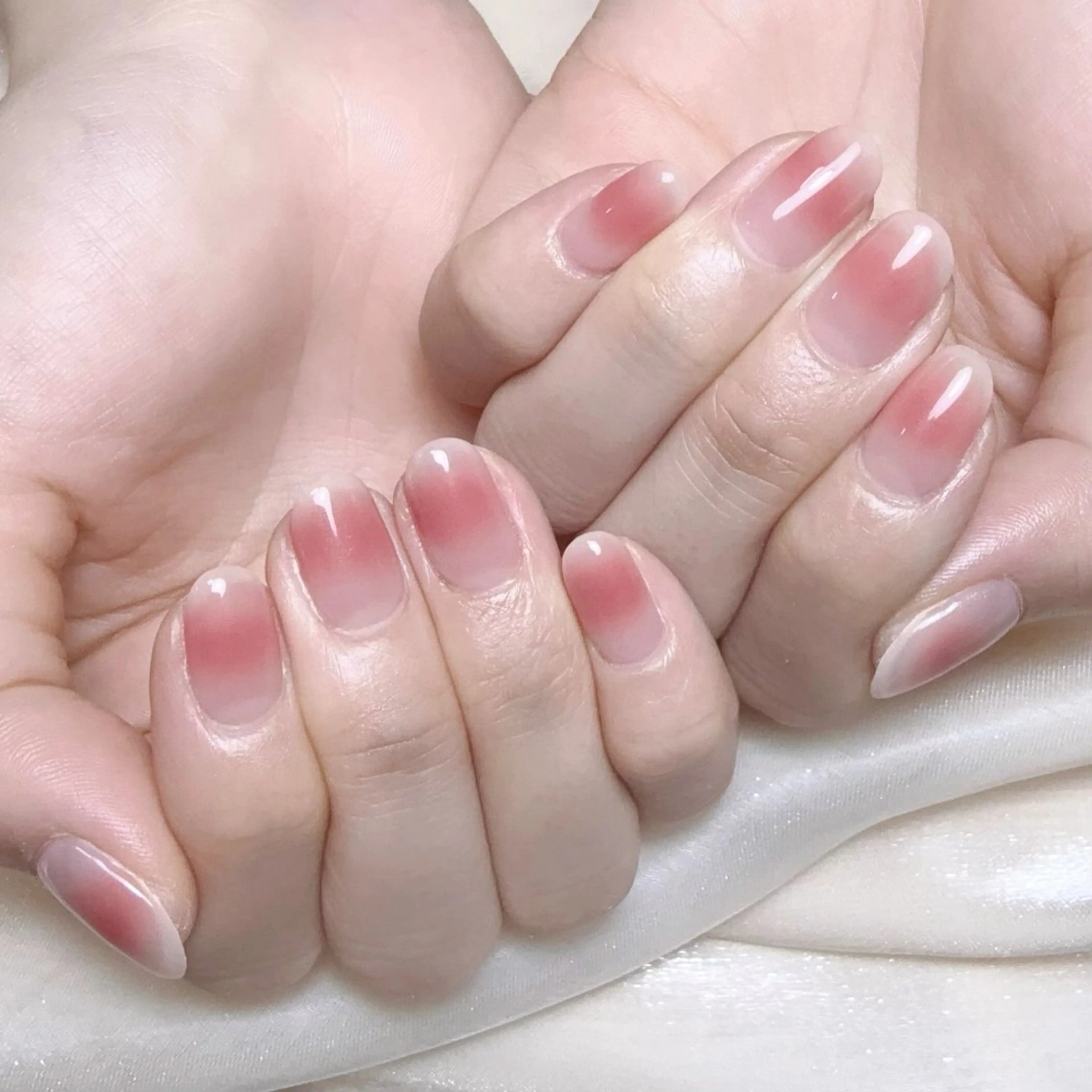 メンズ ネイル メンズ韓国風 アートネイル オーロラネイル ガーリー キラキラネイル ハンドネイル Nail salon 木にいるのネイルデザイン