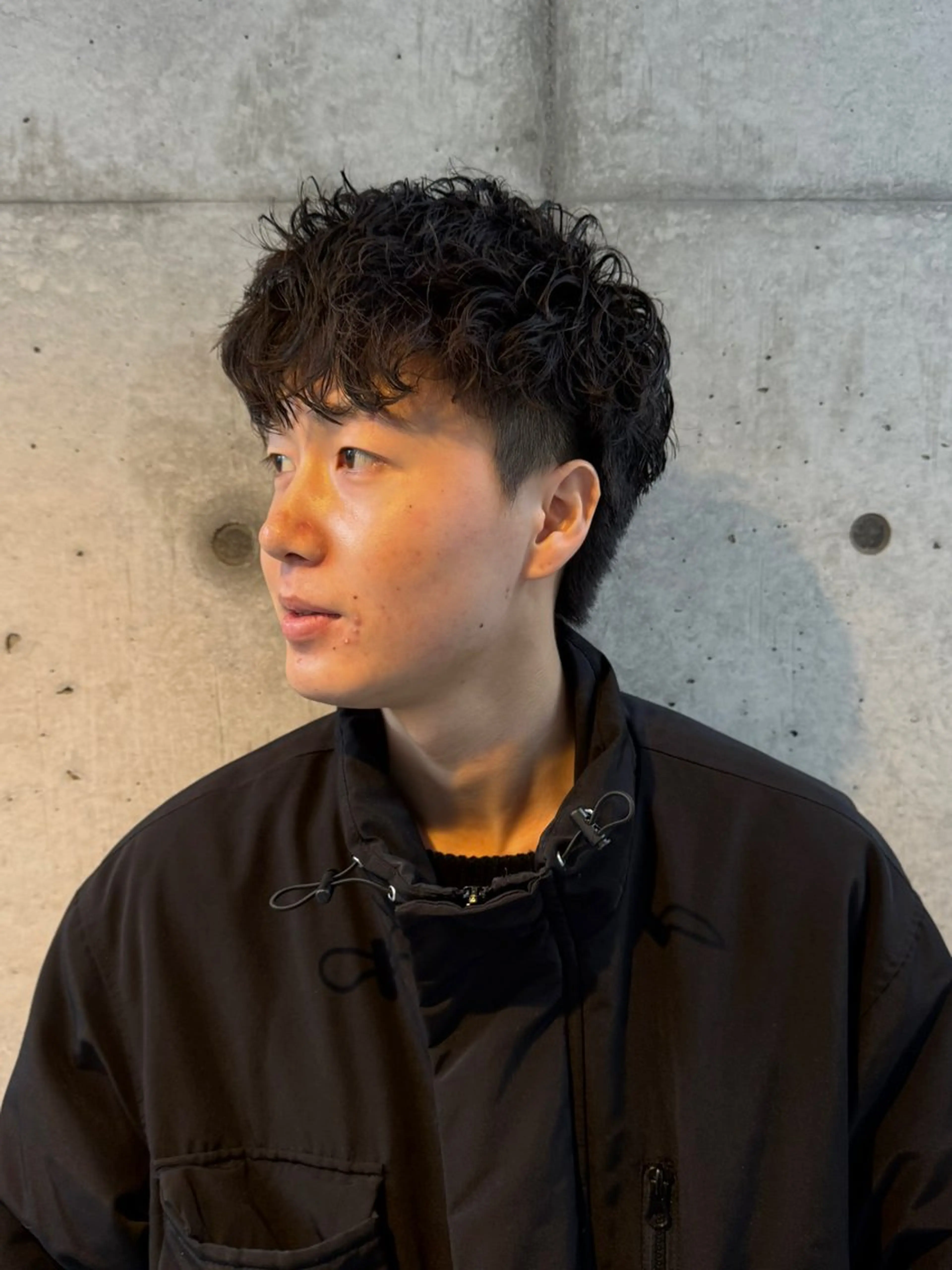 ショート パーマ メンズ メンズパーマ カット パーマ Lond GULLMAN所属・高橋大和/ メンズ特化美容師のヘアスタイル